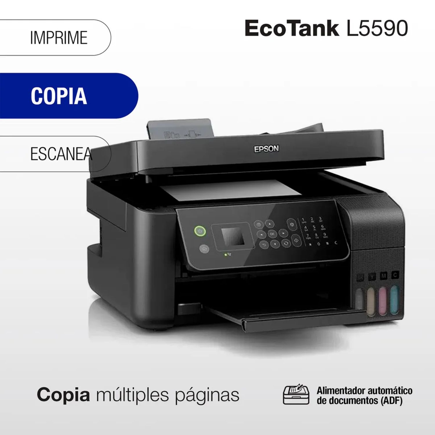 IMPRESORA MULTIFUNCIONAL EPSON ECOTANK L5590 WIFI - 3