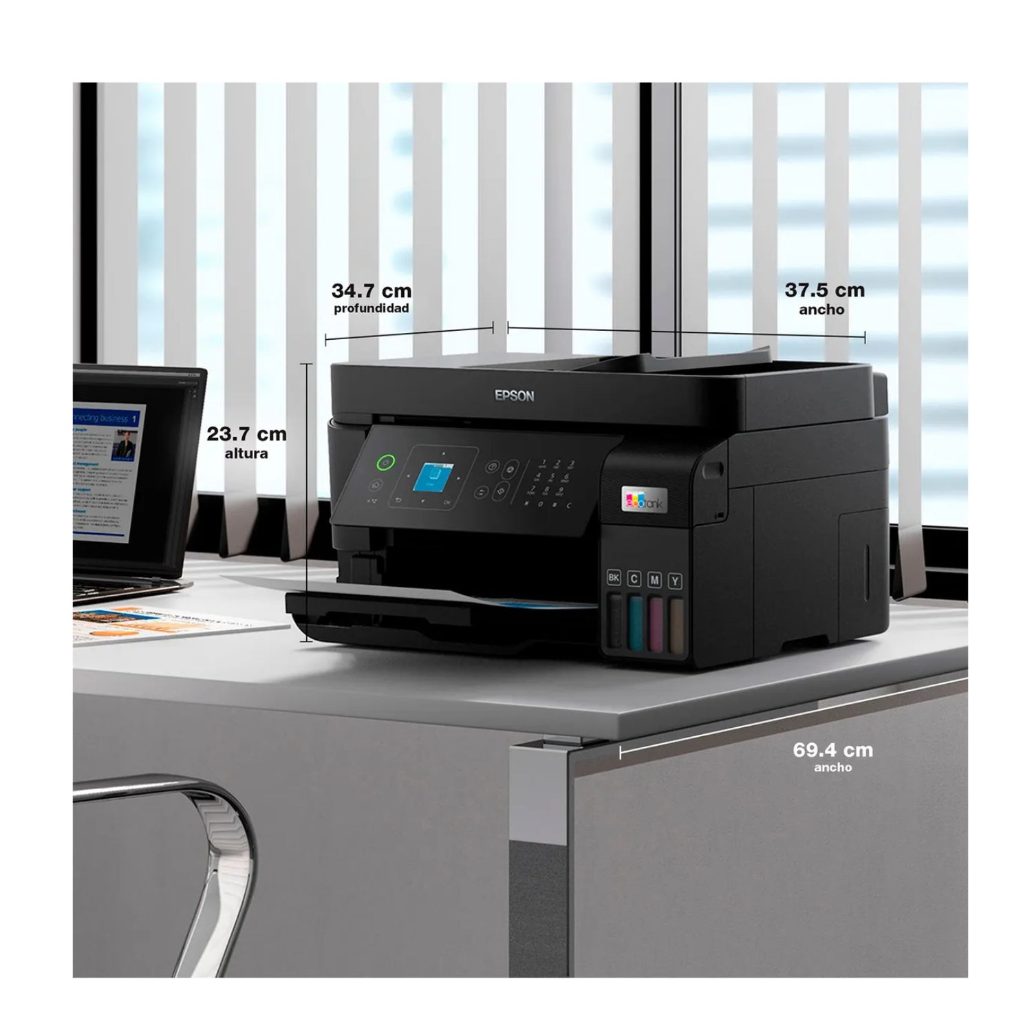 IMPRESORA MULTIFUNCIONAL EPSON ECOTANK L5590 WIFI - 7