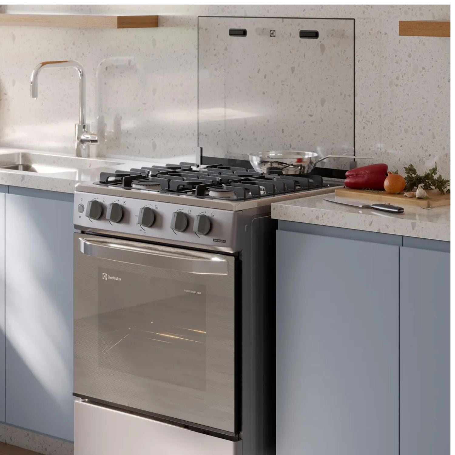 COCINA 4 QUEMADORES 60CM FE4GMR ELECTROLUX + BATIDORA DE MANO - 7