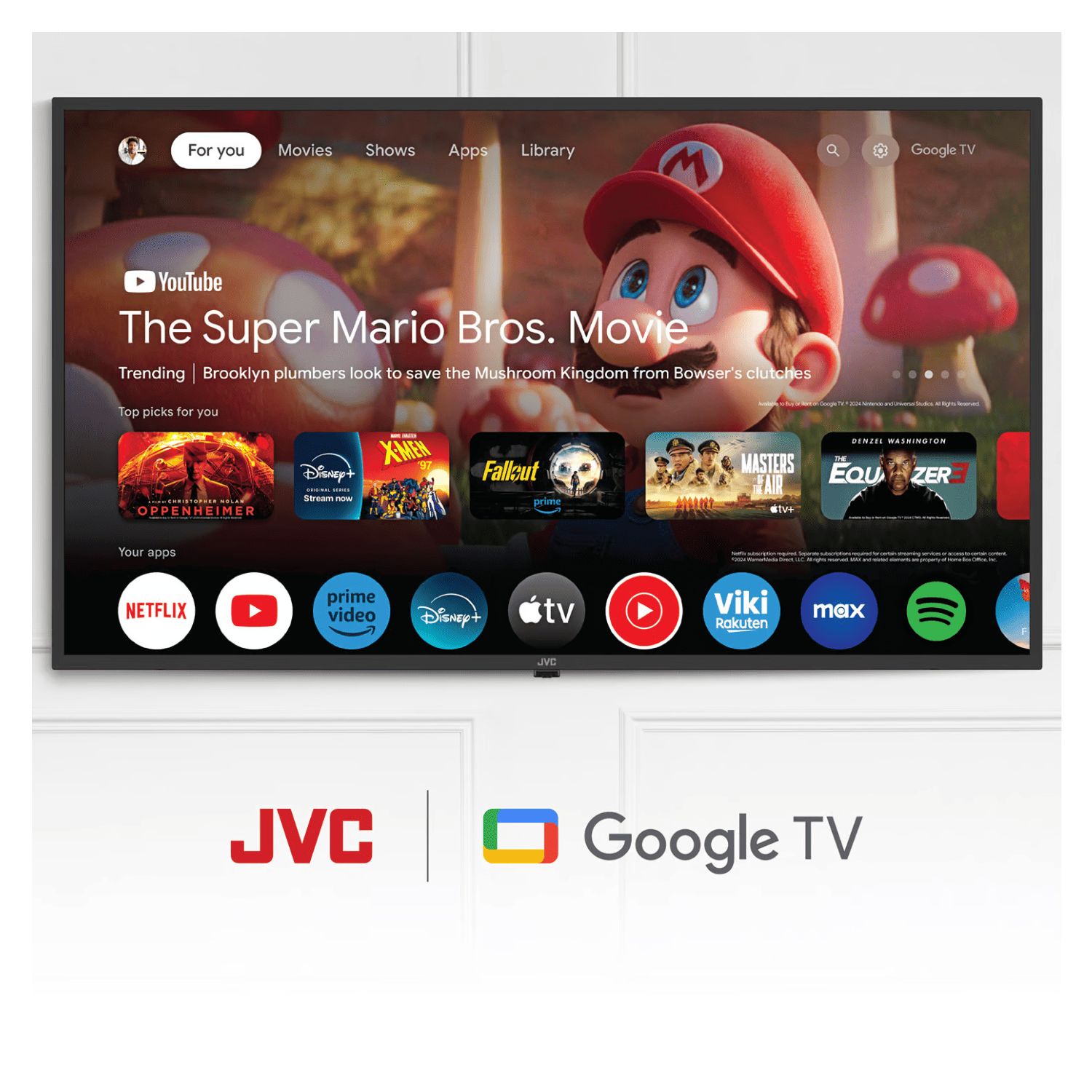 TV 43''JVC LT-43KM348 SMART FHD GOOGLE TV - 2