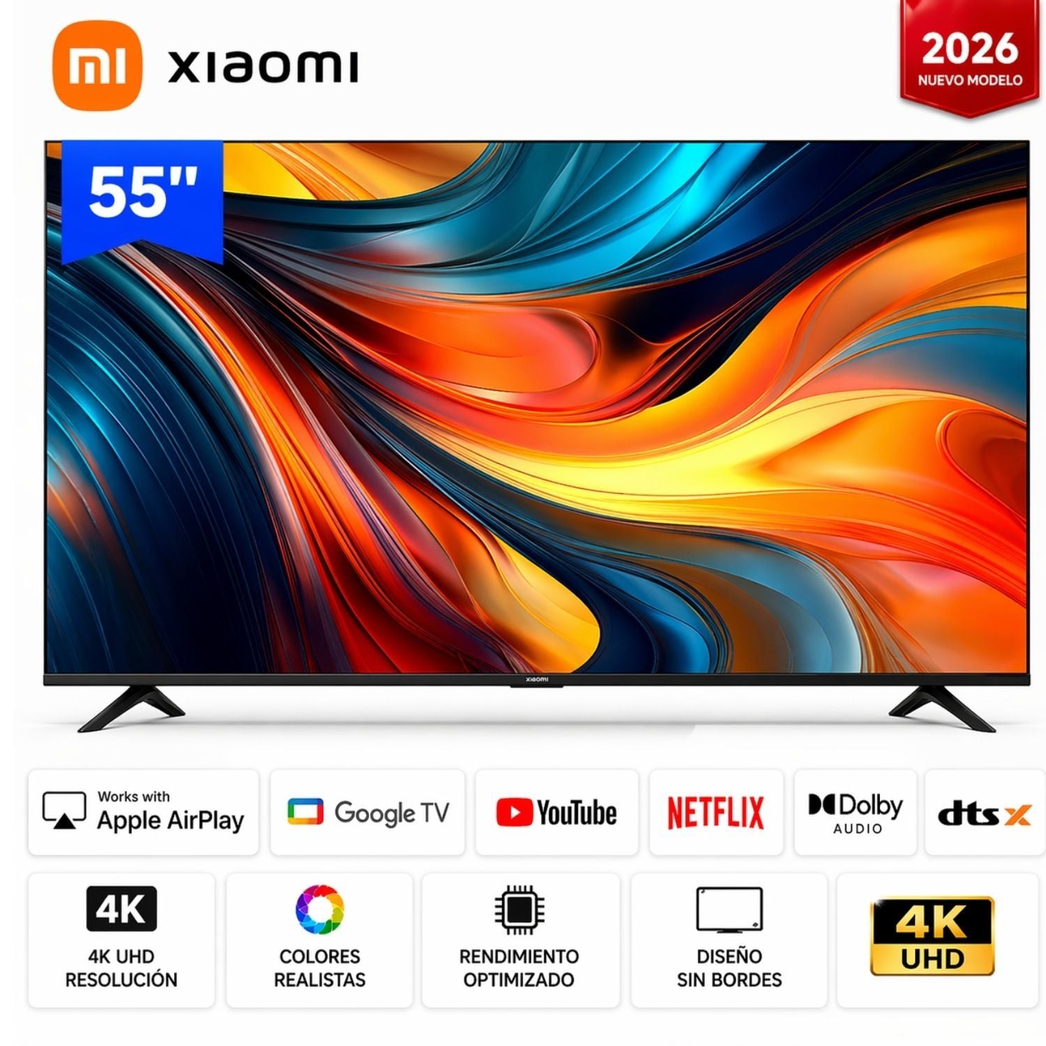 TELEVISOR XIAOMI 55 UHD 4K 2026 - 1