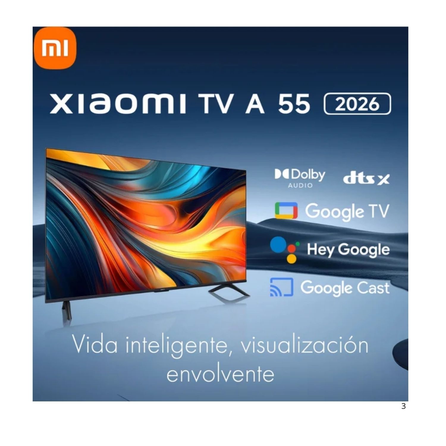 TELEVISOR XIAOMI 55 UHD 4K 2026 - 3