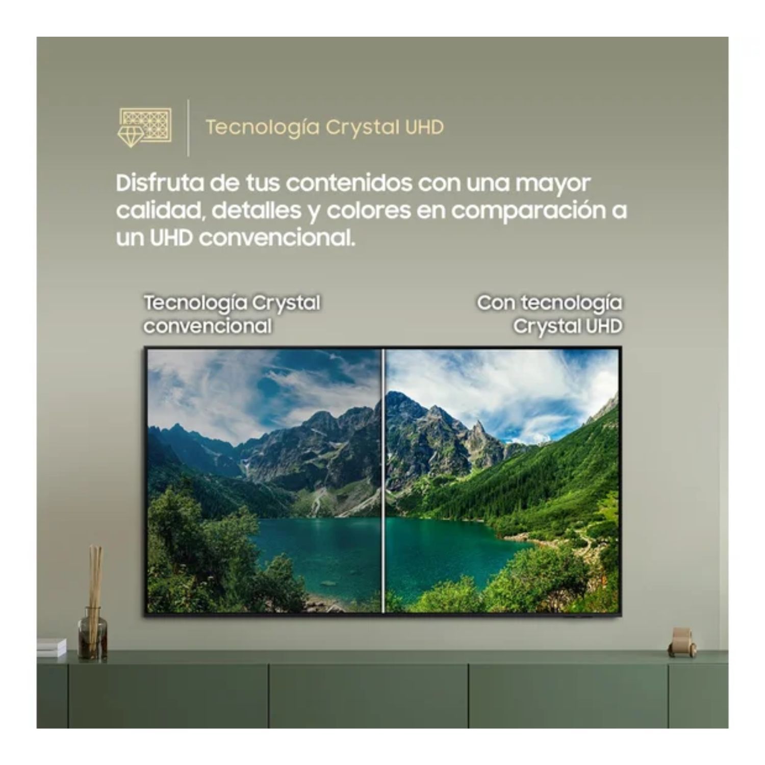 TELEVISOR SAMSUNG 50' UN50U8000FGXPE SMART TV CRYSTAL UHD 4K - 4