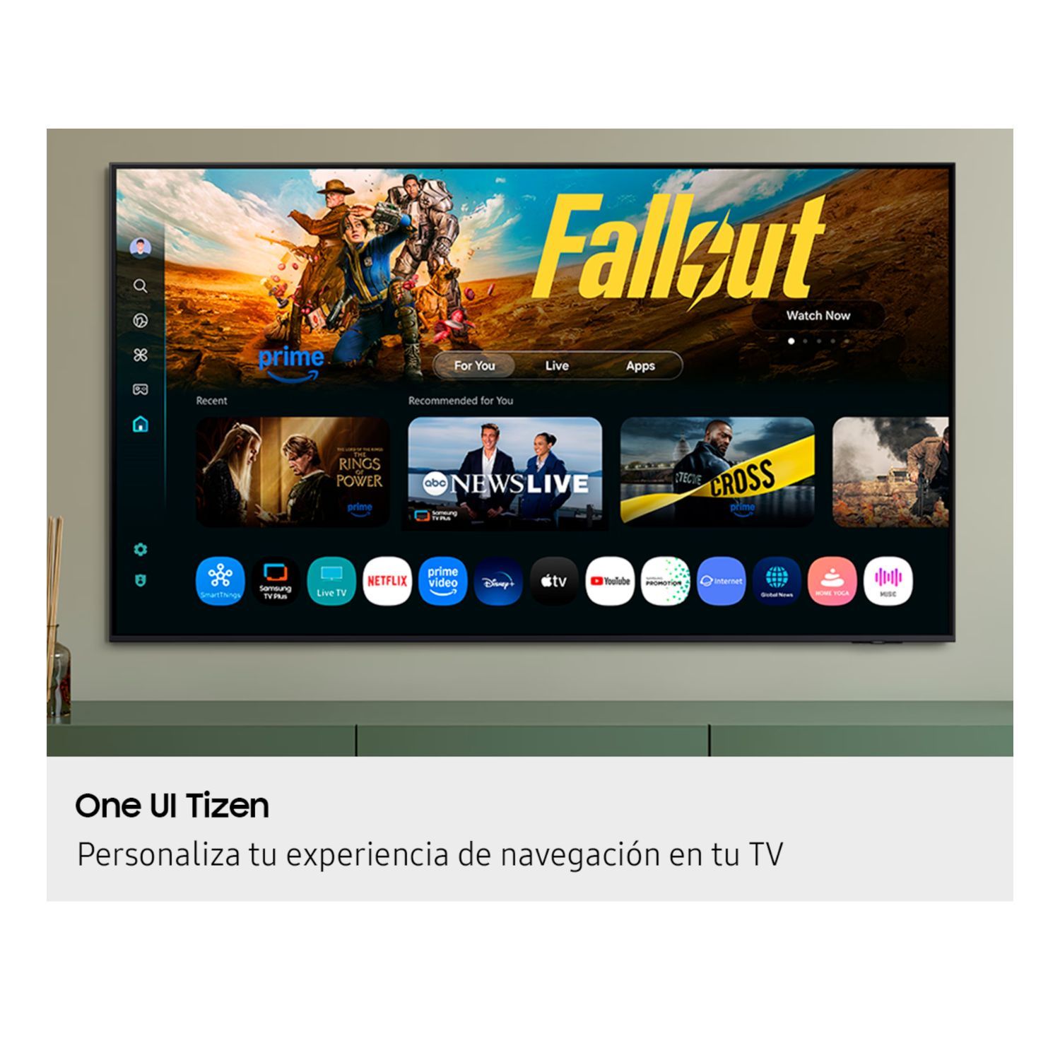 TELEVISOR SAMSUNG 55' UN55U8000FGXPE SMART TV CRYSTAL UHD 4K 2025 - 7