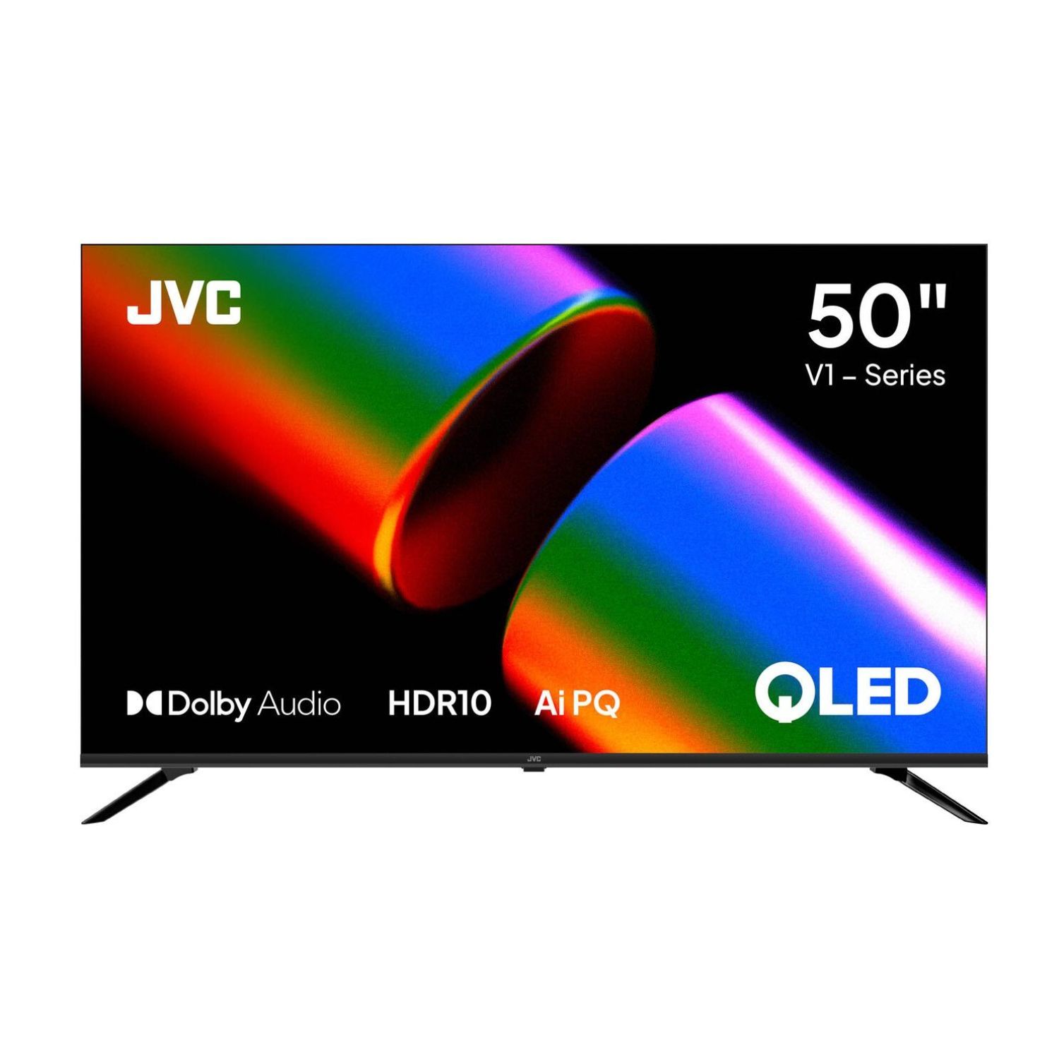 TELEVISOR JVC QLED 50” UHD GOOGLE TV SMART LT-50KM758 - 1