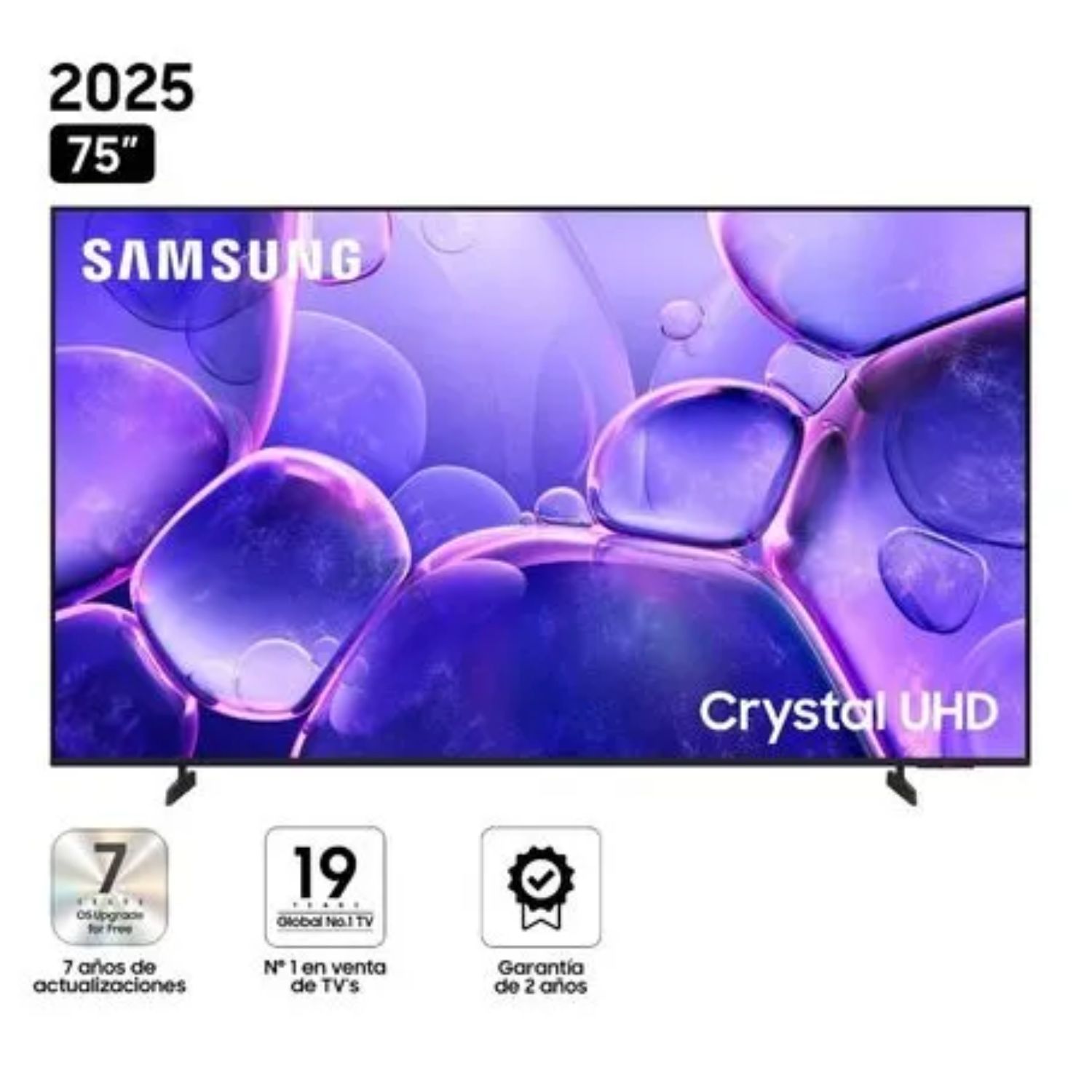 TELEVISOR SAMSUNG 75' UN75U8000FGXPE CRYSTAL UHD UHD 4K SMART TV + SOUNDBAR SAMSUNG - 2
