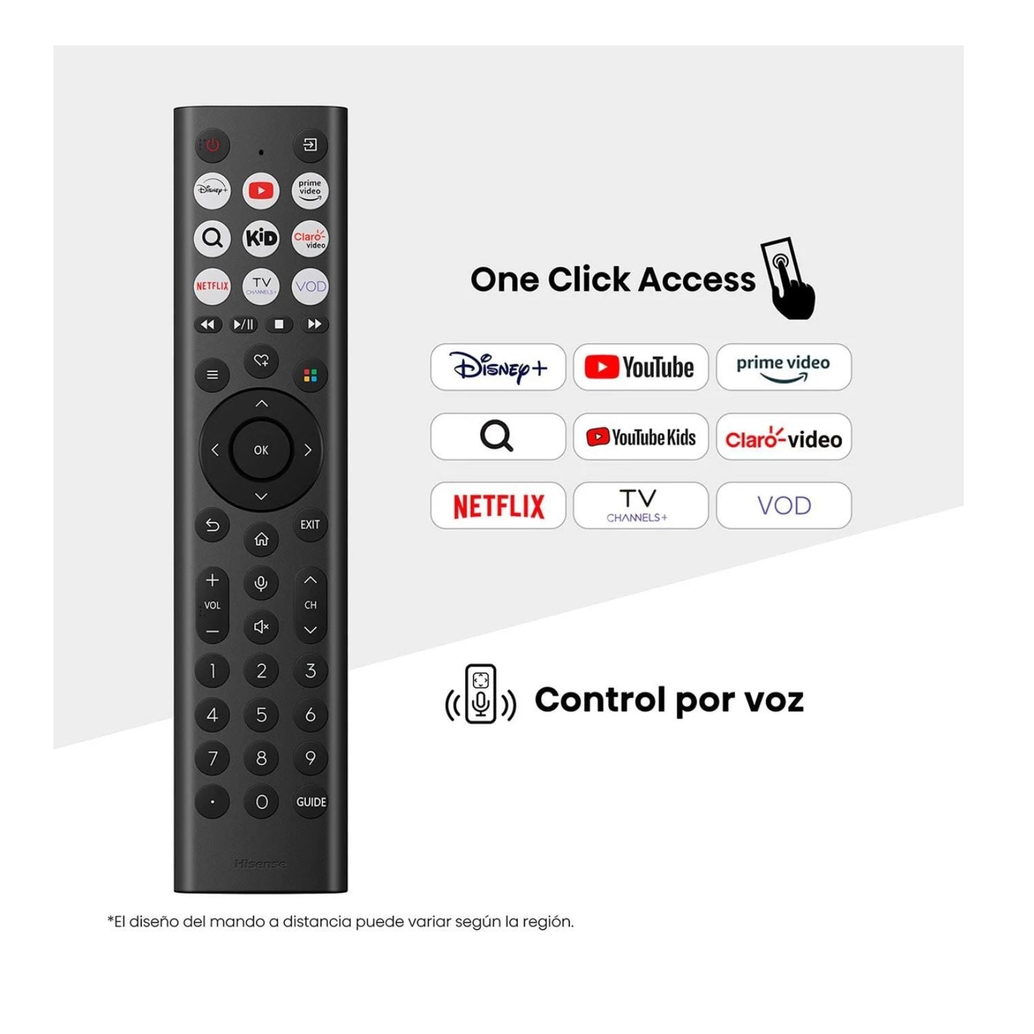 TELEVISOR HISENSE LED 65 UHD 4K SMART TV 65A6NV - 3