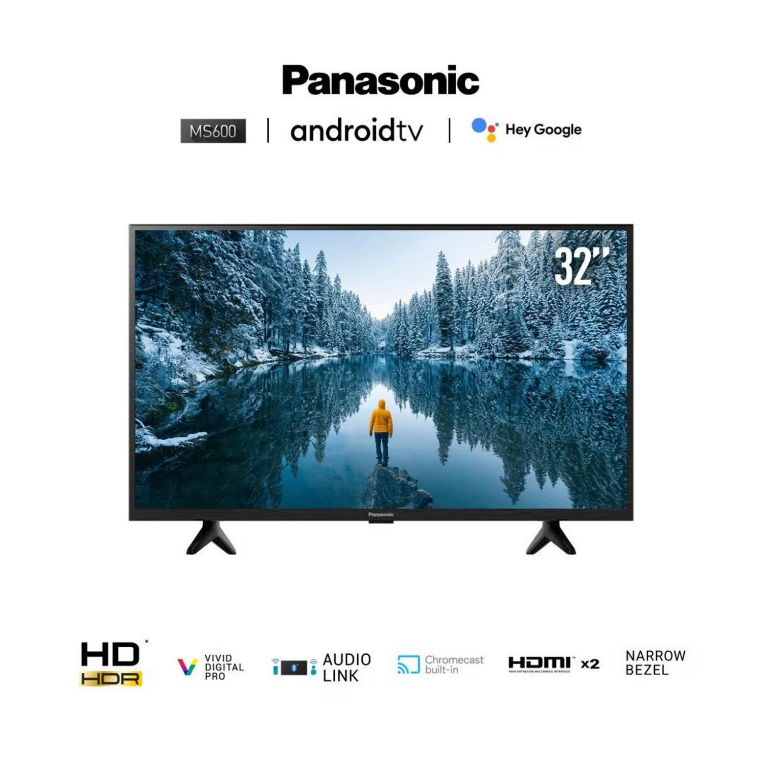 TV 32 PANASONIC - TC-32MS600P HD LCD ANDROID - 1