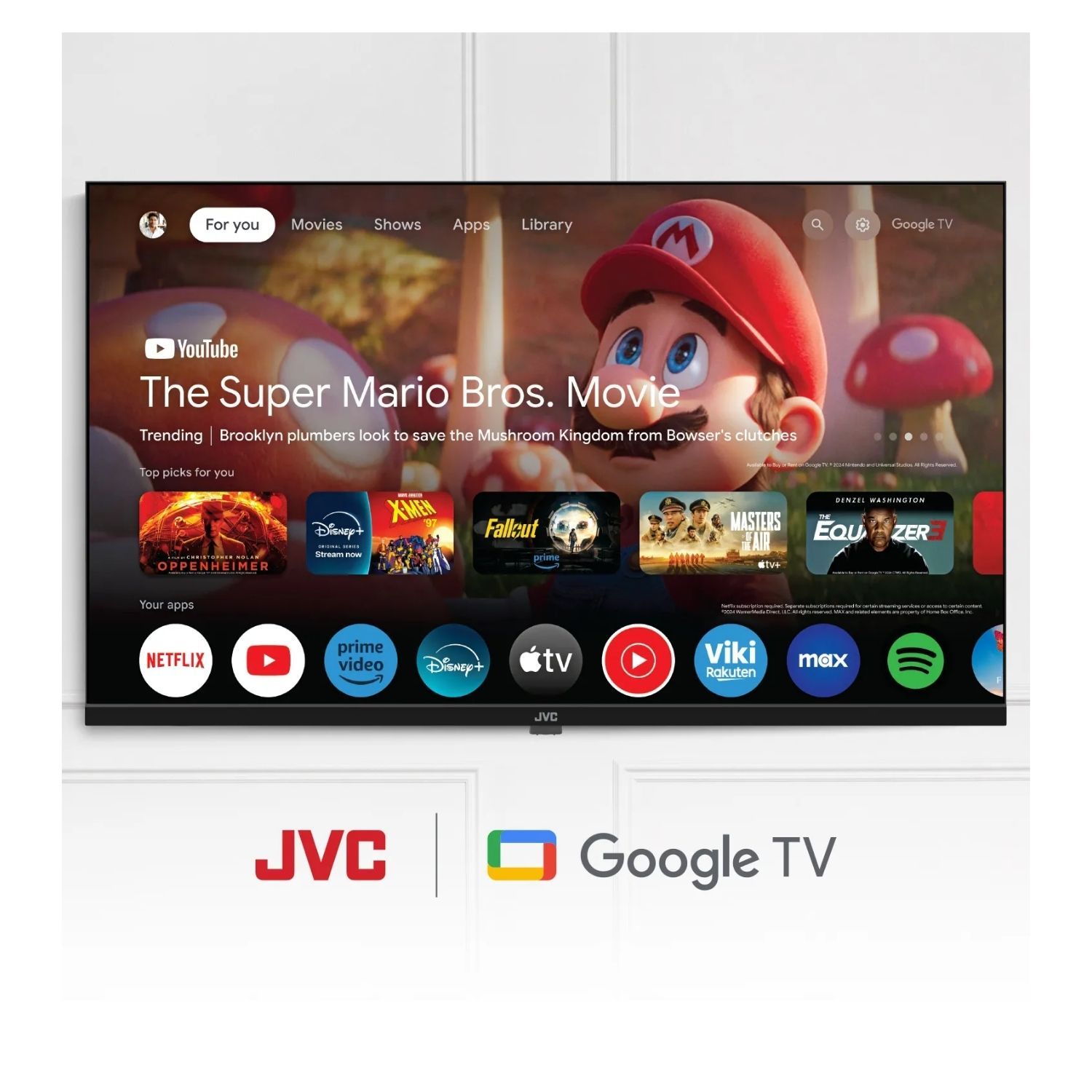 TELEVISOR JVC LED 32 LT-32KM148 HD GOOGLE TV OS - 2