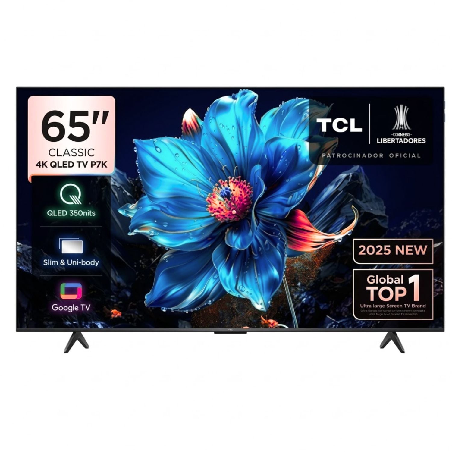 TELEVISOR TCL 65' 65P7K QLED GOOGLE TV 4K UHD - 1