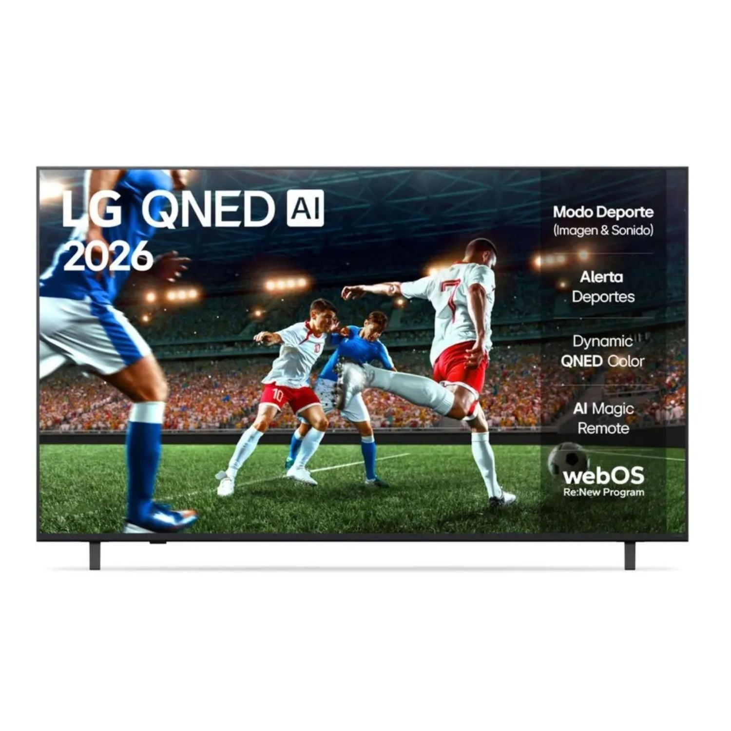 LG QNED 50 4K UHD SMART TV CON AI MODELO 50QNED73ASA 2026 - 3