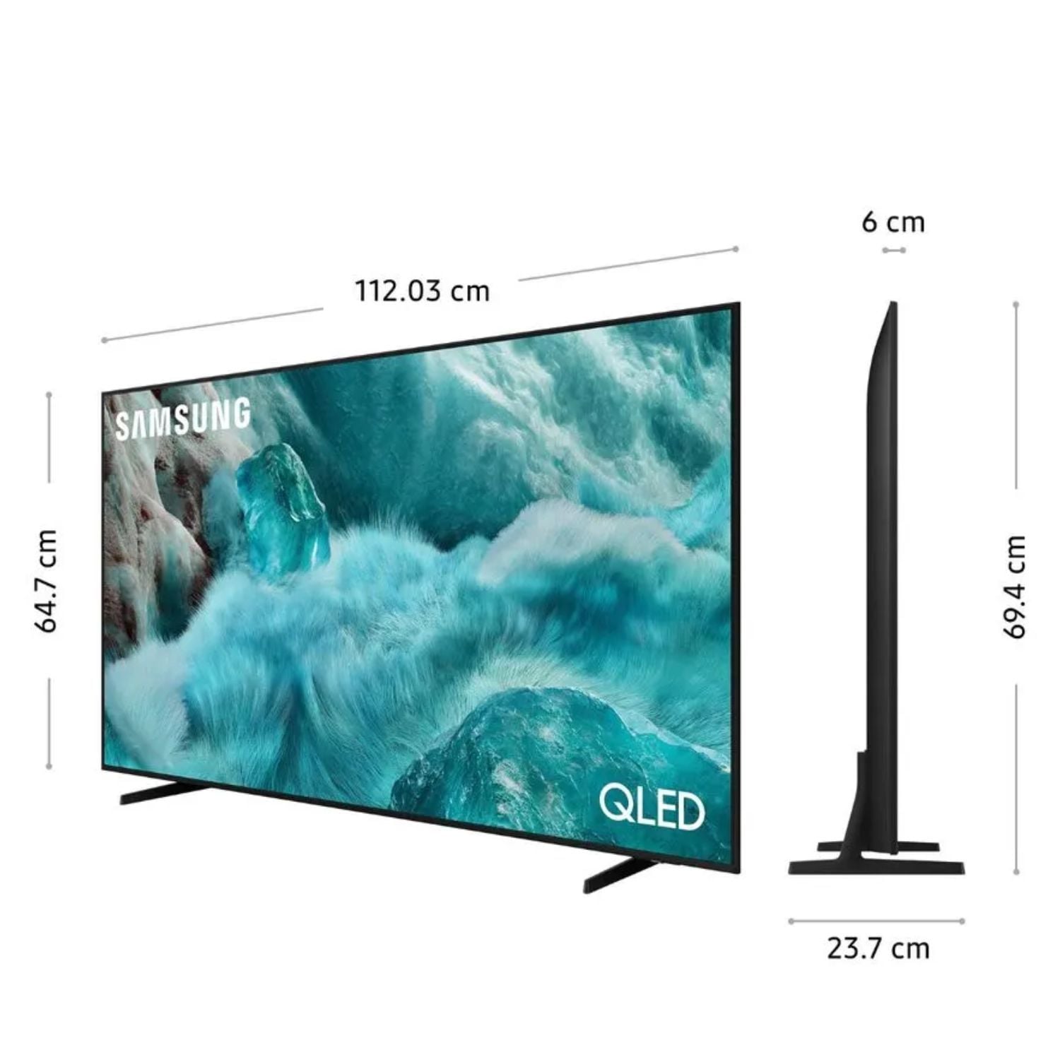 TELEVISOR SAMSUNG 50' QN50Q7FAAGXPE QLED TIZEN 8.0 - 2