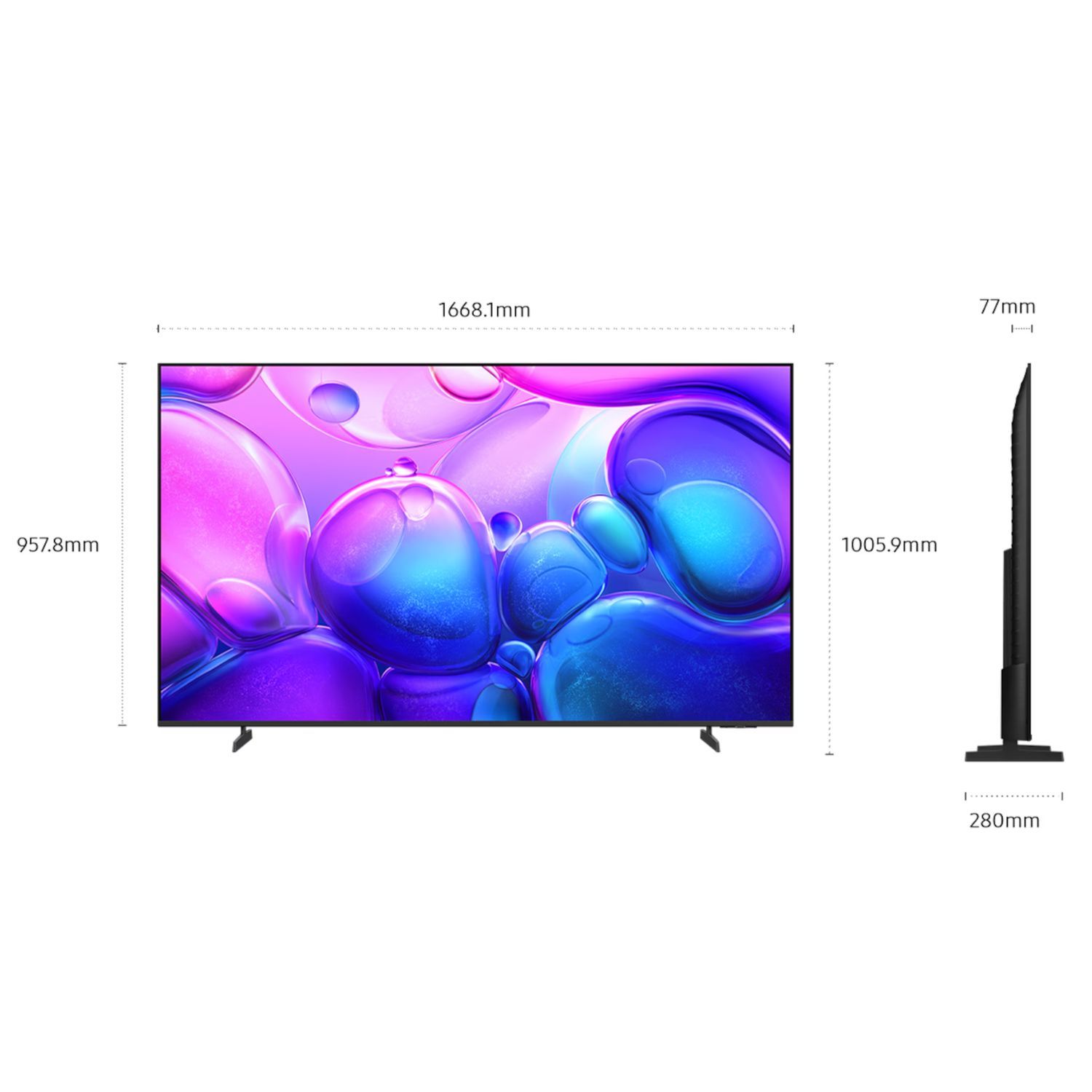 TELEVISOR SAMSUNG 75' QLED QN75Q6FAAGXPE 4K UHD TIZEN 2025 + SOUNDBAR NEX - 2