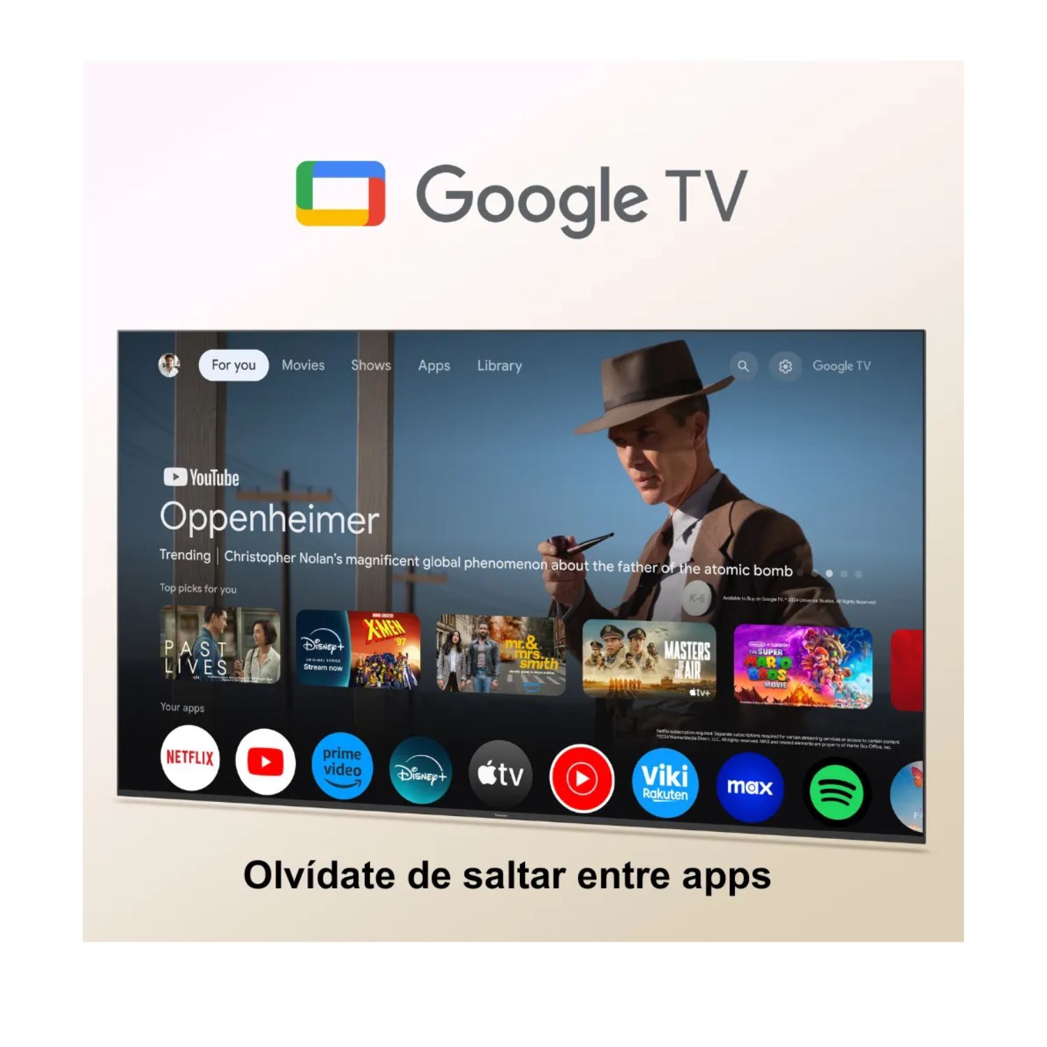 TELEVISOR PANASONIC 43'' TC-43NX700P LED UHD 4K GOOGLE TV - 2