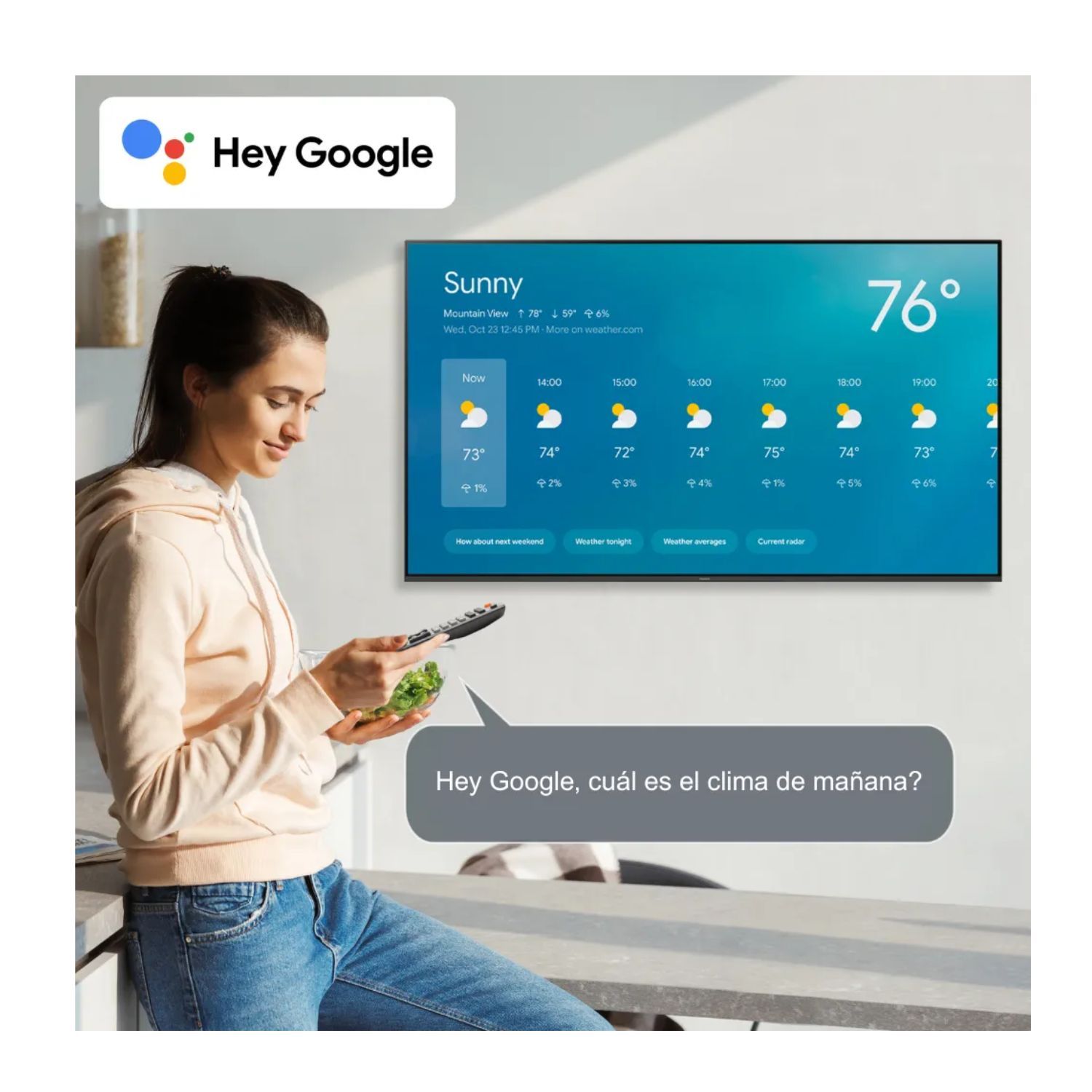 TELEVISOR PANASONIC 43'' TC-43NX700P LED UHD 4K GOOGLE TV - 4