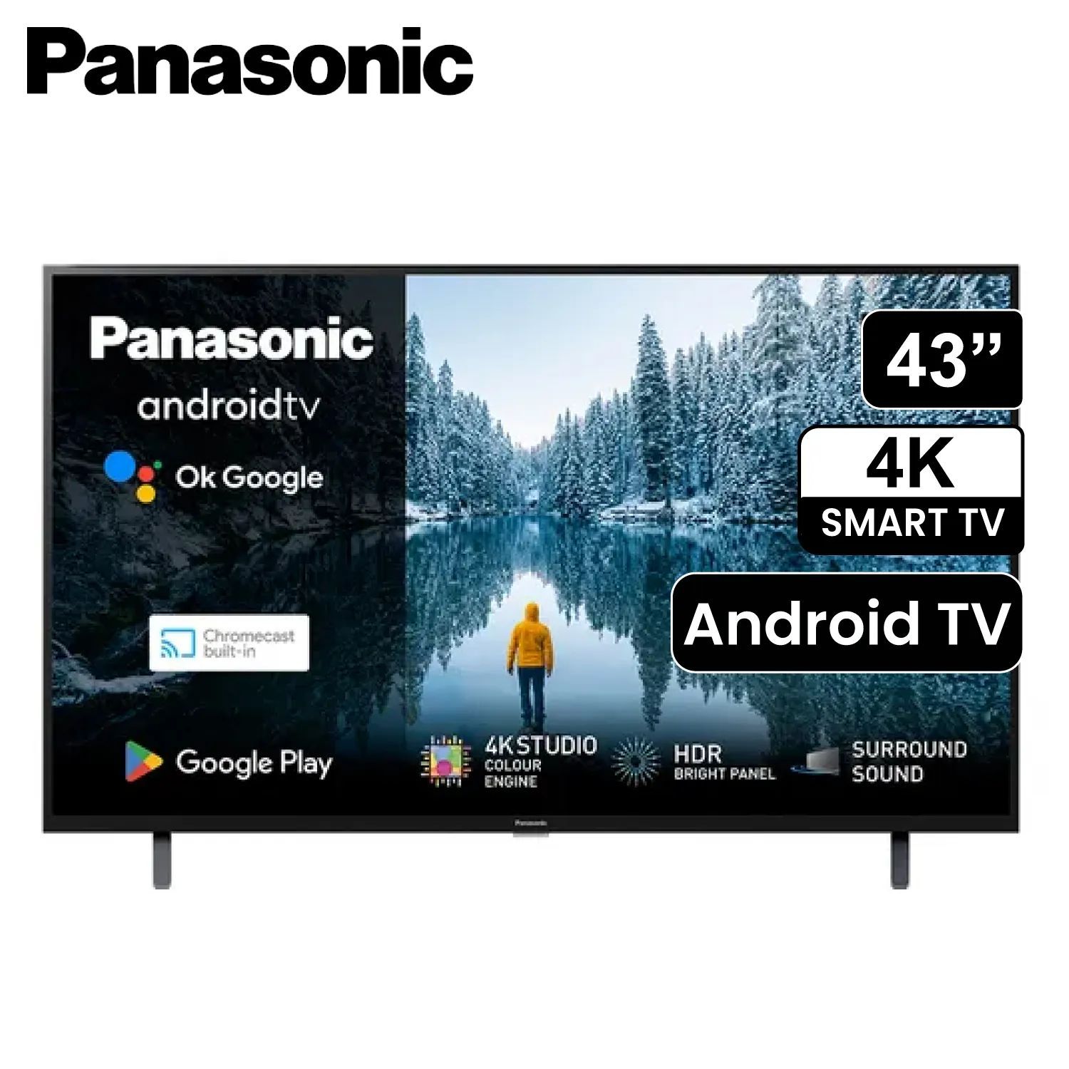 TELEVISOR PANASONIC 43 TC-43MX700P 4K UHD ANDROID - 1