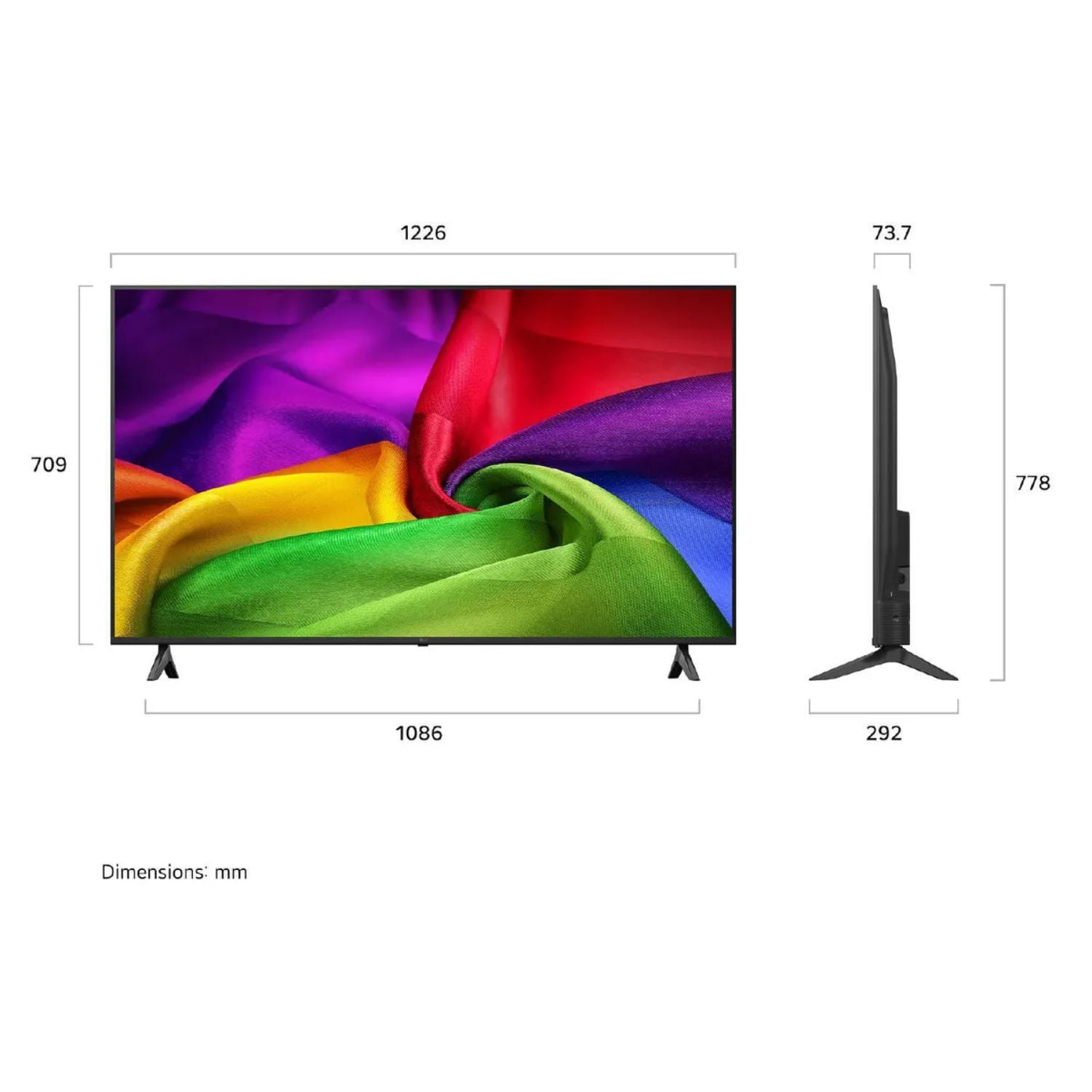 TELEVISOR SMART TV LG 4K ULTRA HD 55” 55NU800BPSB - 3