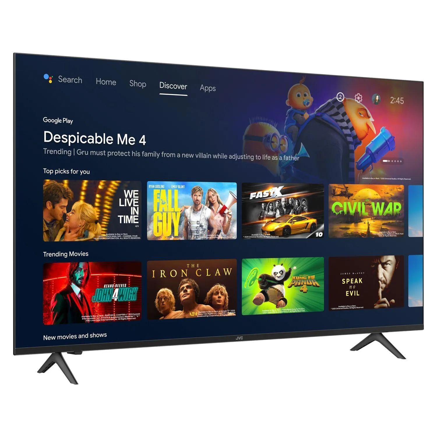 TELEVISOR LED 65 ' ULTRA HD ANDROID TV LT-65KB557 - 3