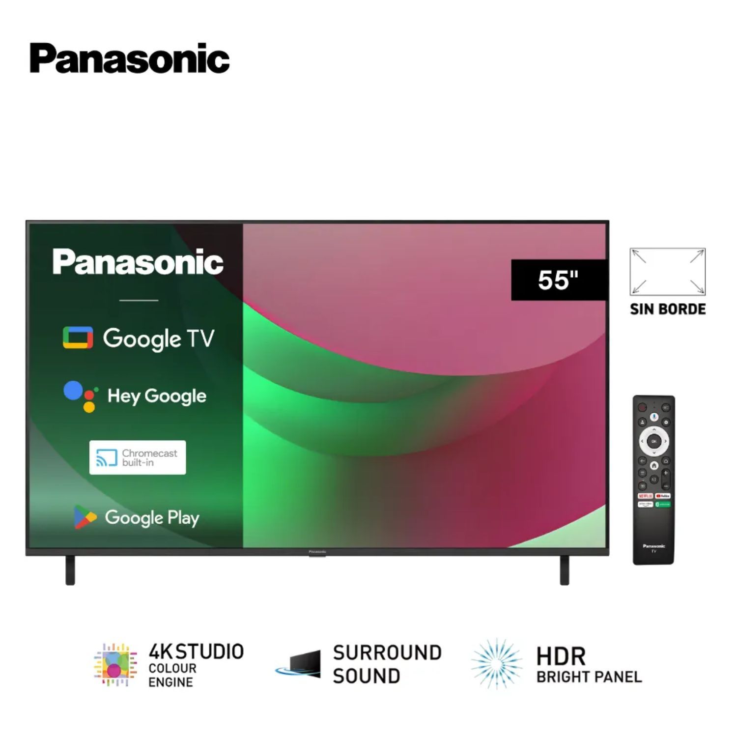 TELEVISOR PANASONIC 55'' TC-55NX700P LED 4K GOOGLE TV - 1