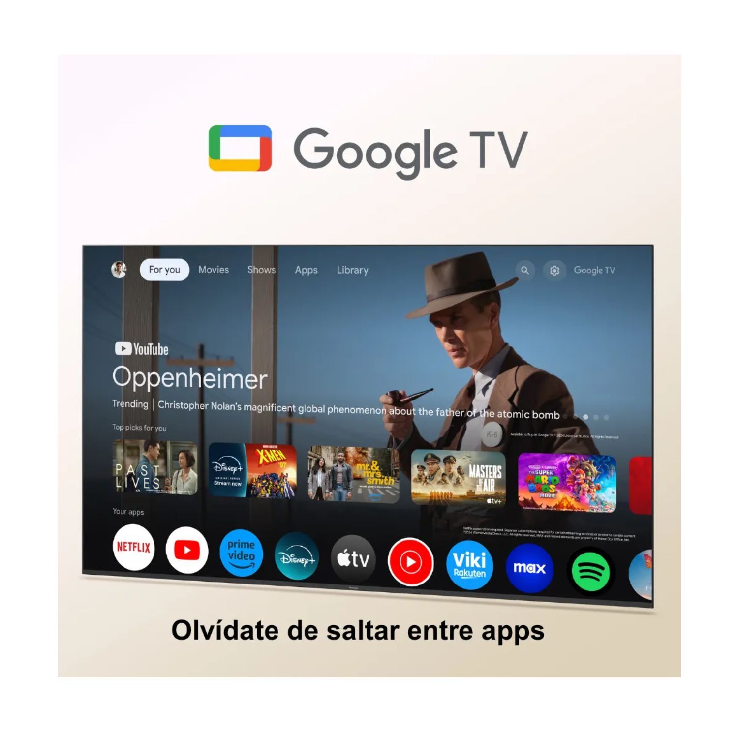 TELEVISOR PANASONIC 55'' TC-55NX700P LED 4K GOOGLE TV - 2