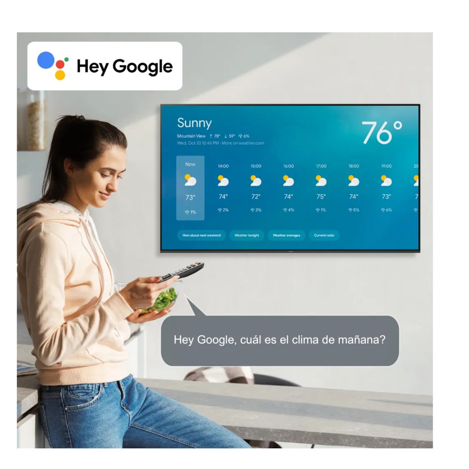 TELEVISOR PANASONIC 55'' TC-55NX700P LED 4K GOOGLE TV - 8
