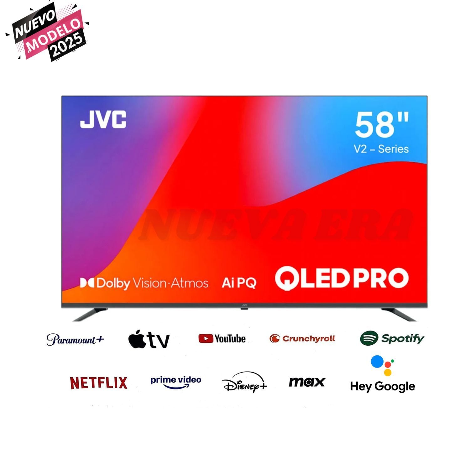 TELEVISOR JVC 58 LT-58KM858 QLED PRO 4K GOOGLE TV - 1