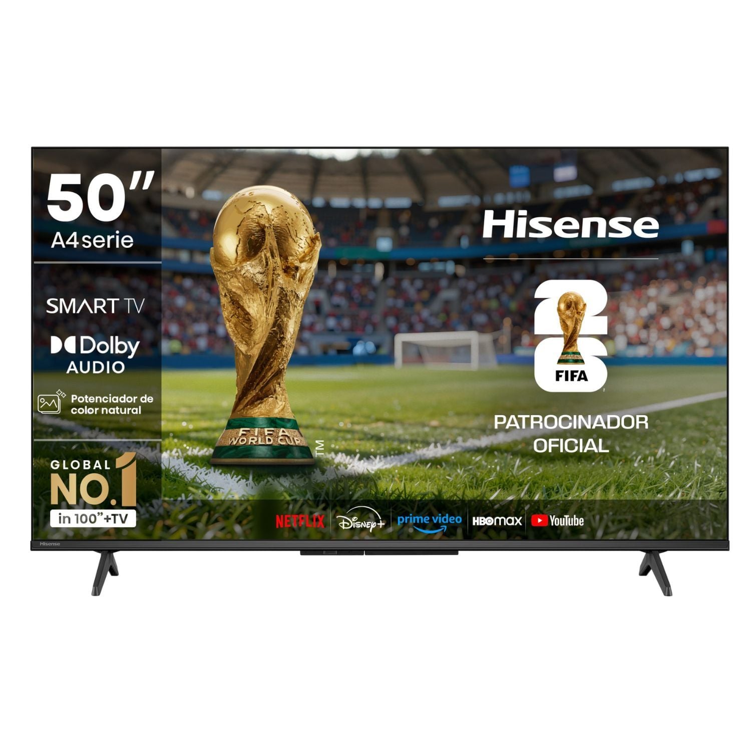 TELEVISOR HISENSE 50 50A4NV SMART TV VIDAA FHD LED 2025 - 1