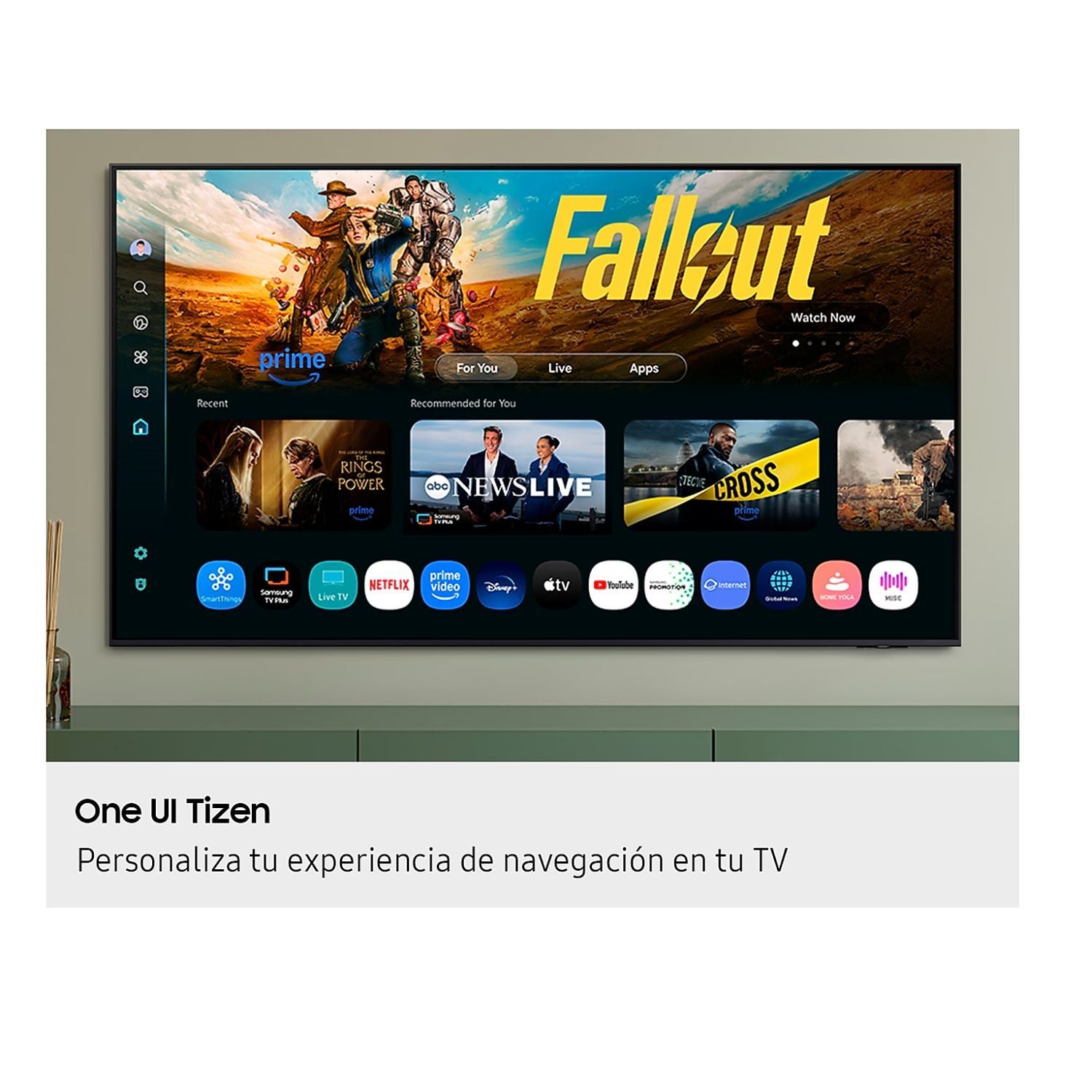 TELEVISOR SAMSUNG 75 QLED Q7F VISION AI SMART TV 2025 + RACK FIJO + ANTENA DIGITAL - 5