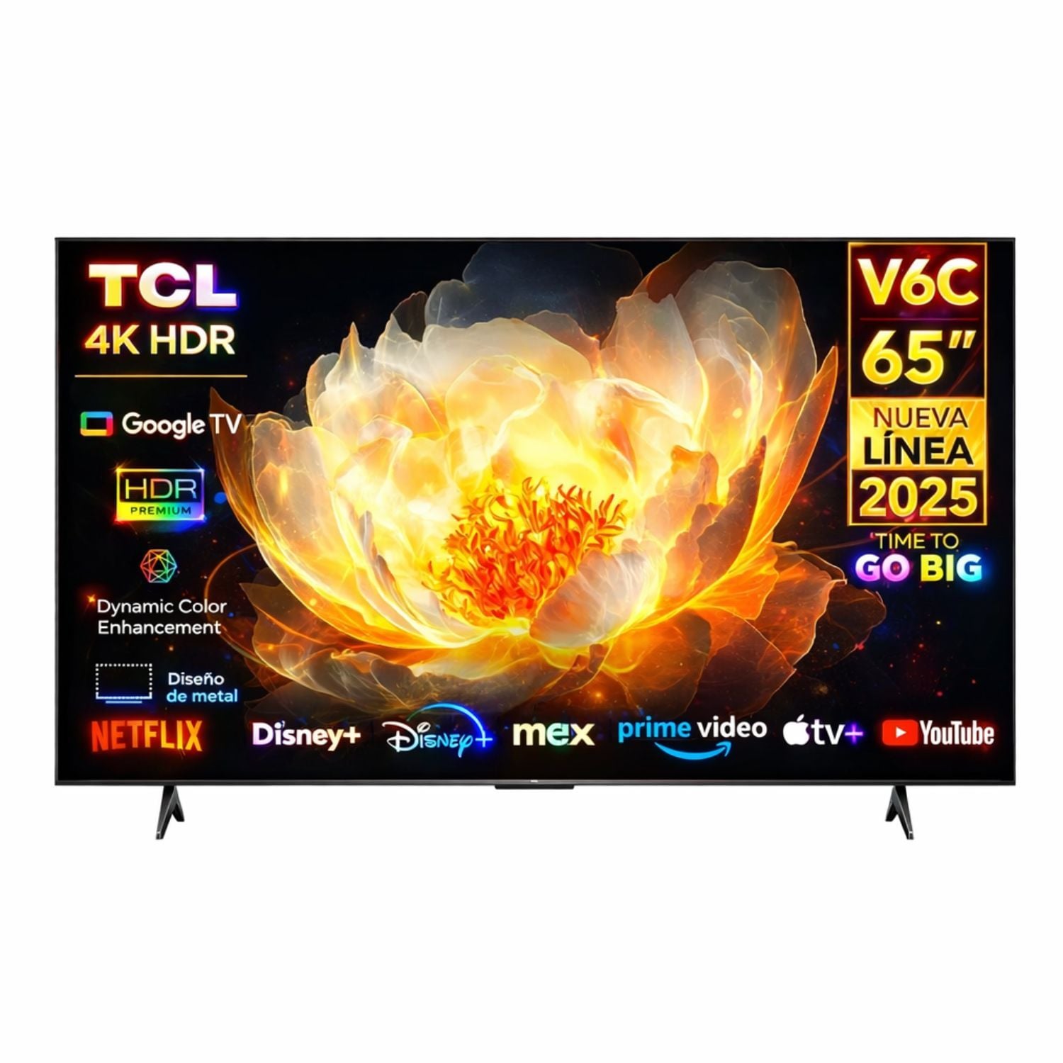 TELEVISOR TCL 65 UHD 4K SMART TV 65V6C - 1