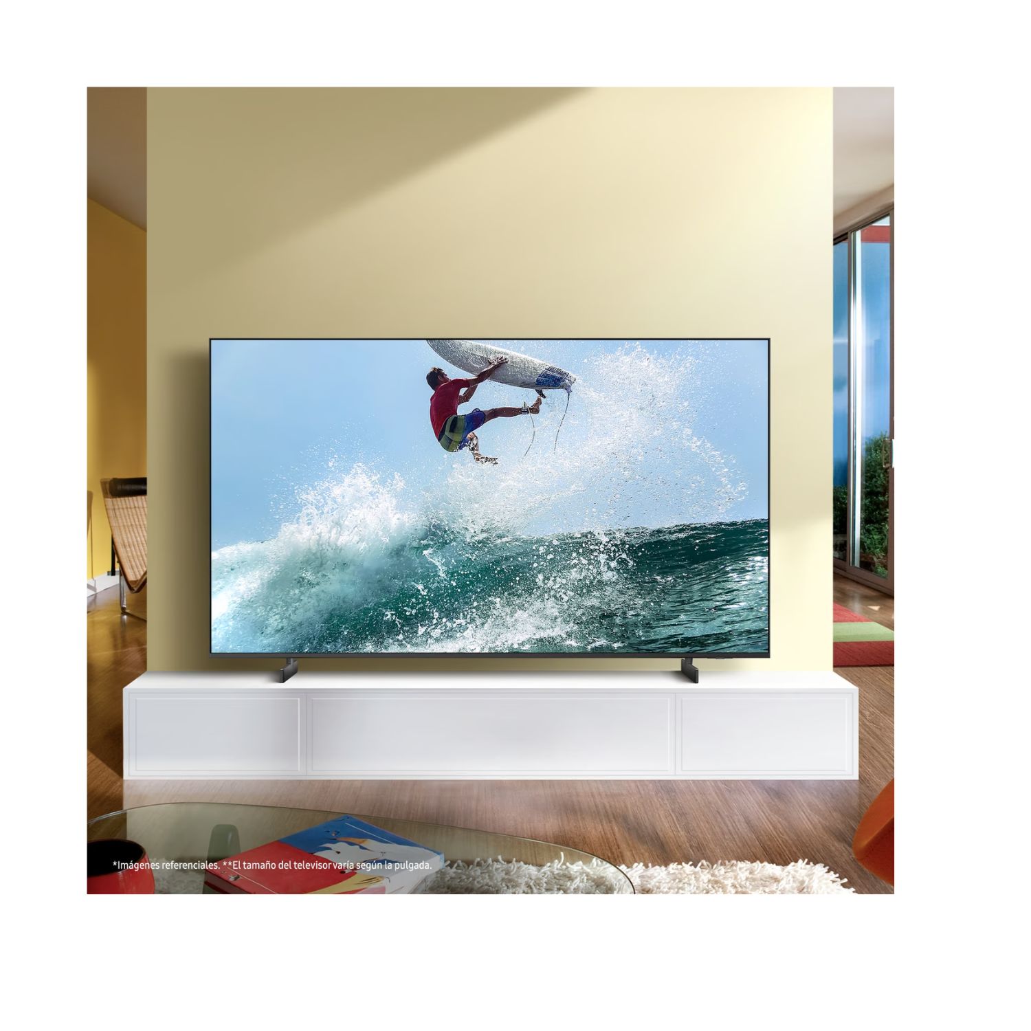 TELEVISOR SAMSUNG 55 UN55DU8000GXPE CRYSTAL UHD 4K TIZEN OS SMART TV + ANTENA DIGITAL - 4
