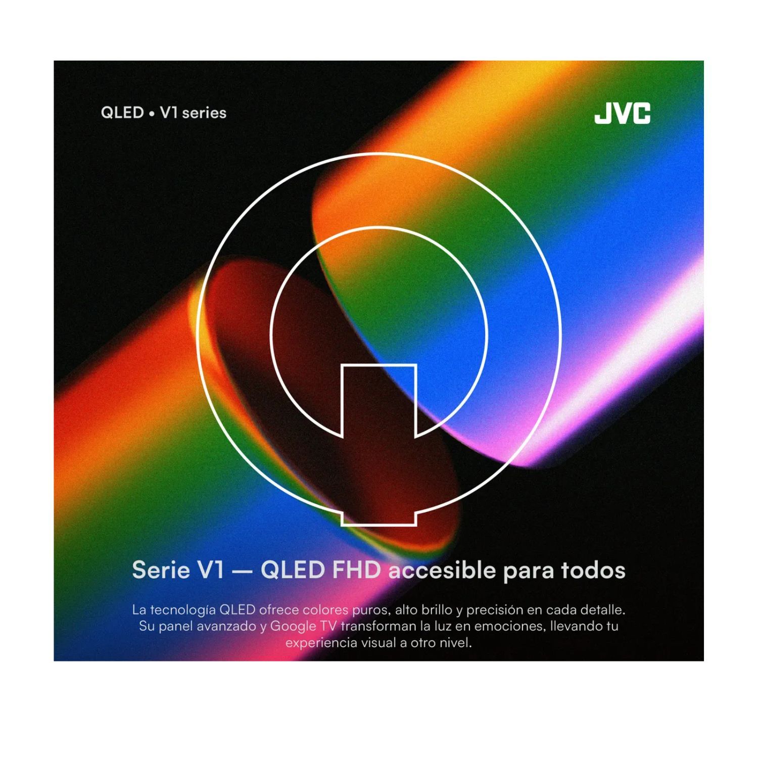 TELEVISOR JVC 50 QLED FHD GOOGLE TV LT-50KM4584 SMART TV + SOUNDBAR NEX - 3