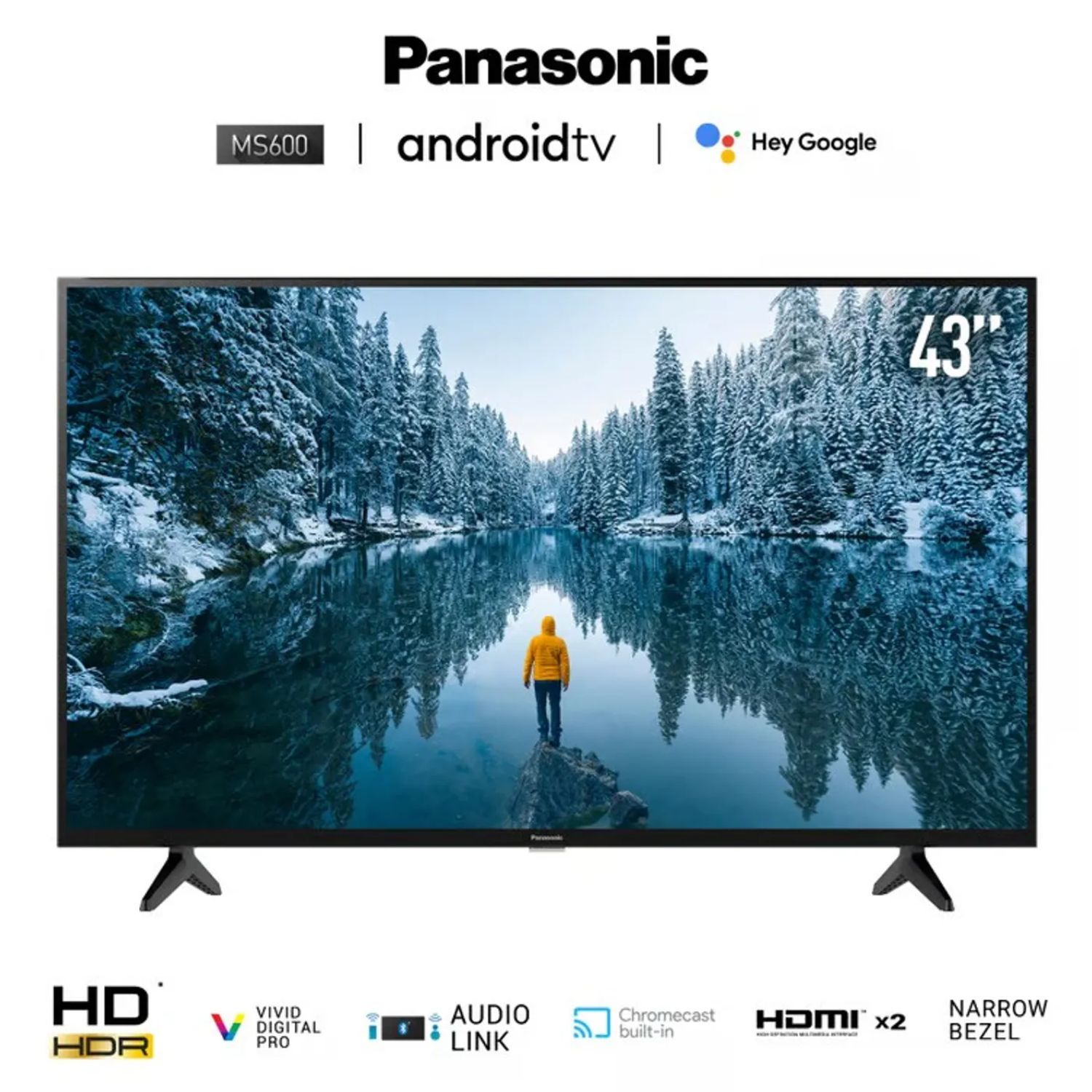 TELEVISOR PANASONIC 43 TC-43MS600P LED FHD ANDROID TV - 1