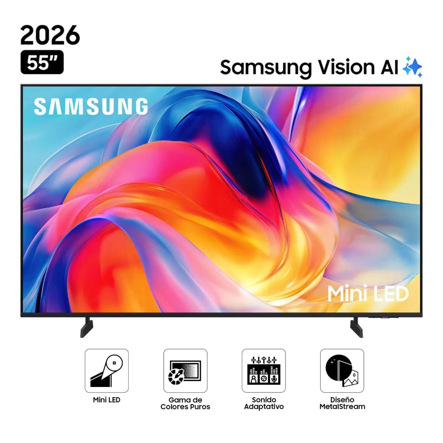 TELEVISOR MINI LED 55 PULGADAS 4K ULTRA HD TIZEN UN55M70HAGXPE - 1