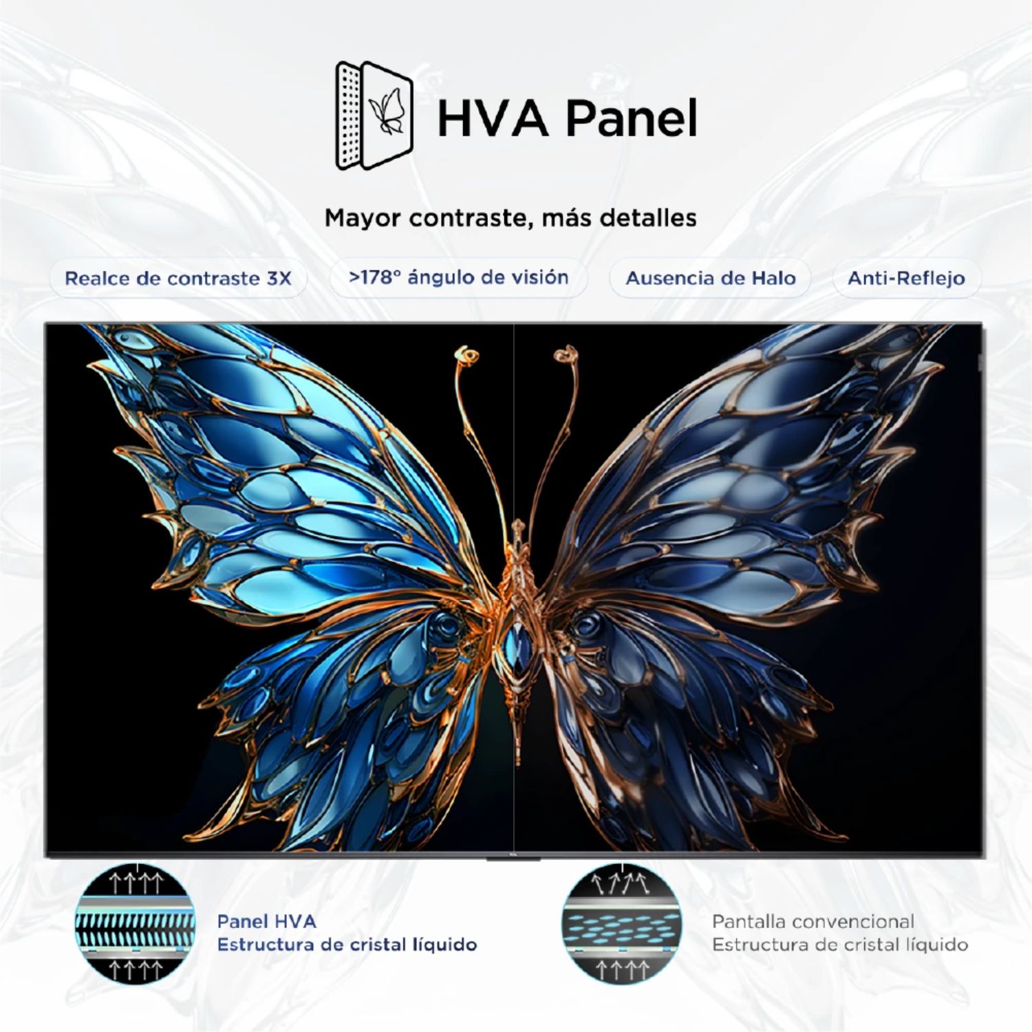TELEVISOR TCL 55' SMART TV 4K UHD GOOGLE TV – 55V6C - 5