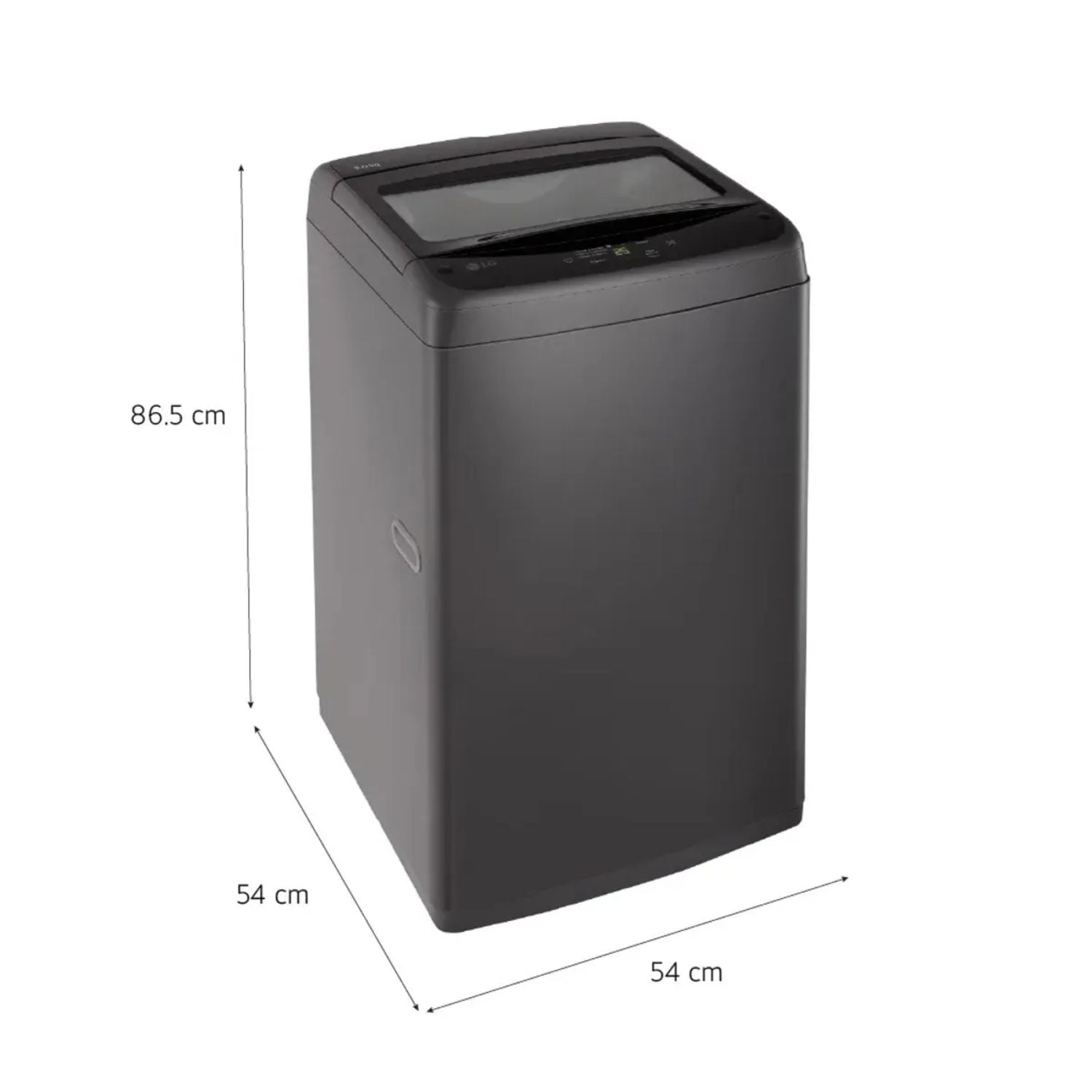 LAVADORA LG CARGA SUPERIOR 9 KG WT9BVTB NEGRO CLARO + KIT PARA LAVAR - 2