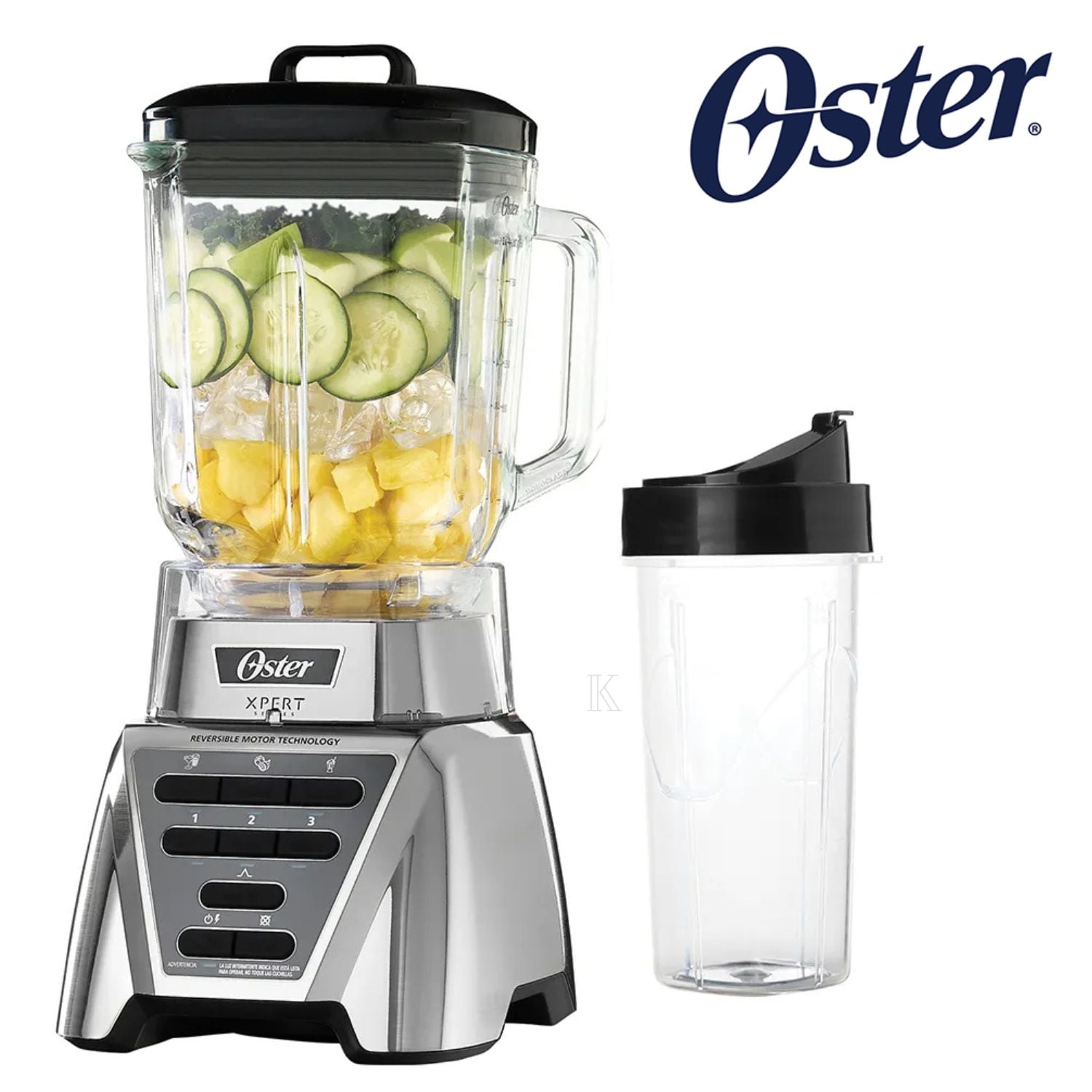 LICUADORA OSTER BLST3A-CPG MOTOR REVERSIBLE ® XPERT SERIES™ 2HP VASO BOROCLASS® TRITURADORA HIELO - 3