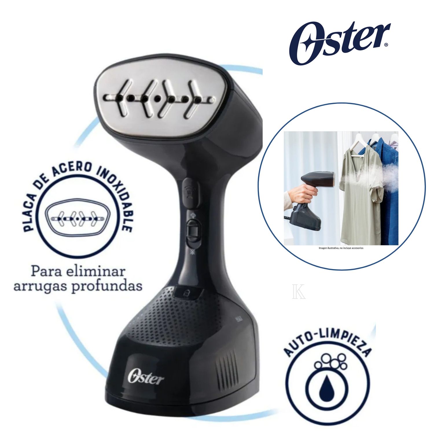 VAPORIZADOR DE PRENDAS OSTER GCSTES101 - 1
