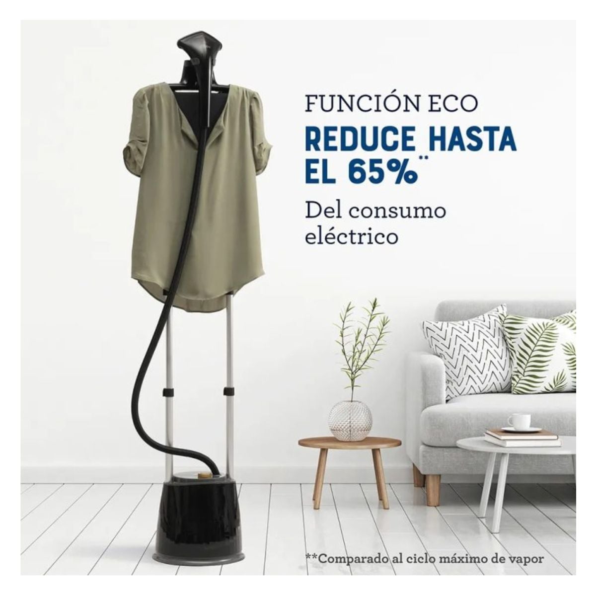 VAPORIZADOR DE PRENDAS DE PEDESTAL OSTER CON TABLA DE SOPORTE GCSTGS7050 - 3