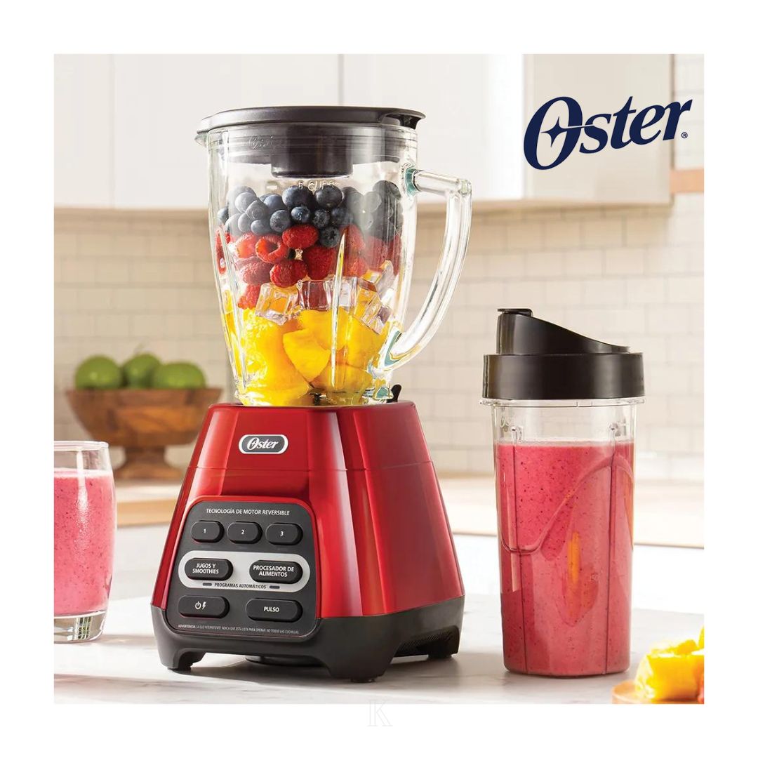 LICUADORA REVERSILE OSTER DE 1000W PICA HIELO  BLSTPYG1310RBG - 3