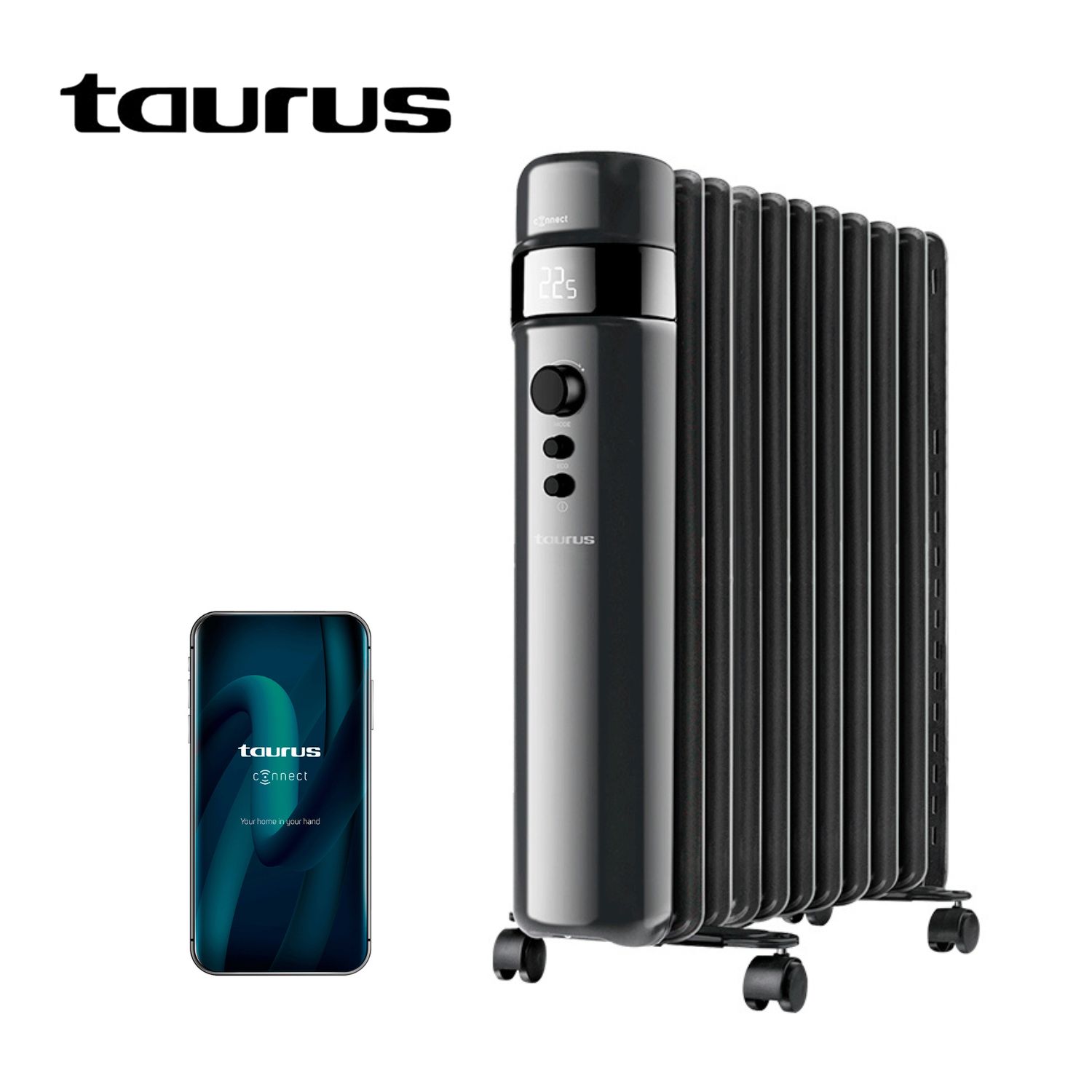 TERMO RADIADOR DE ACEITE AGADIR 2500 CONNECT TAURUS - 1