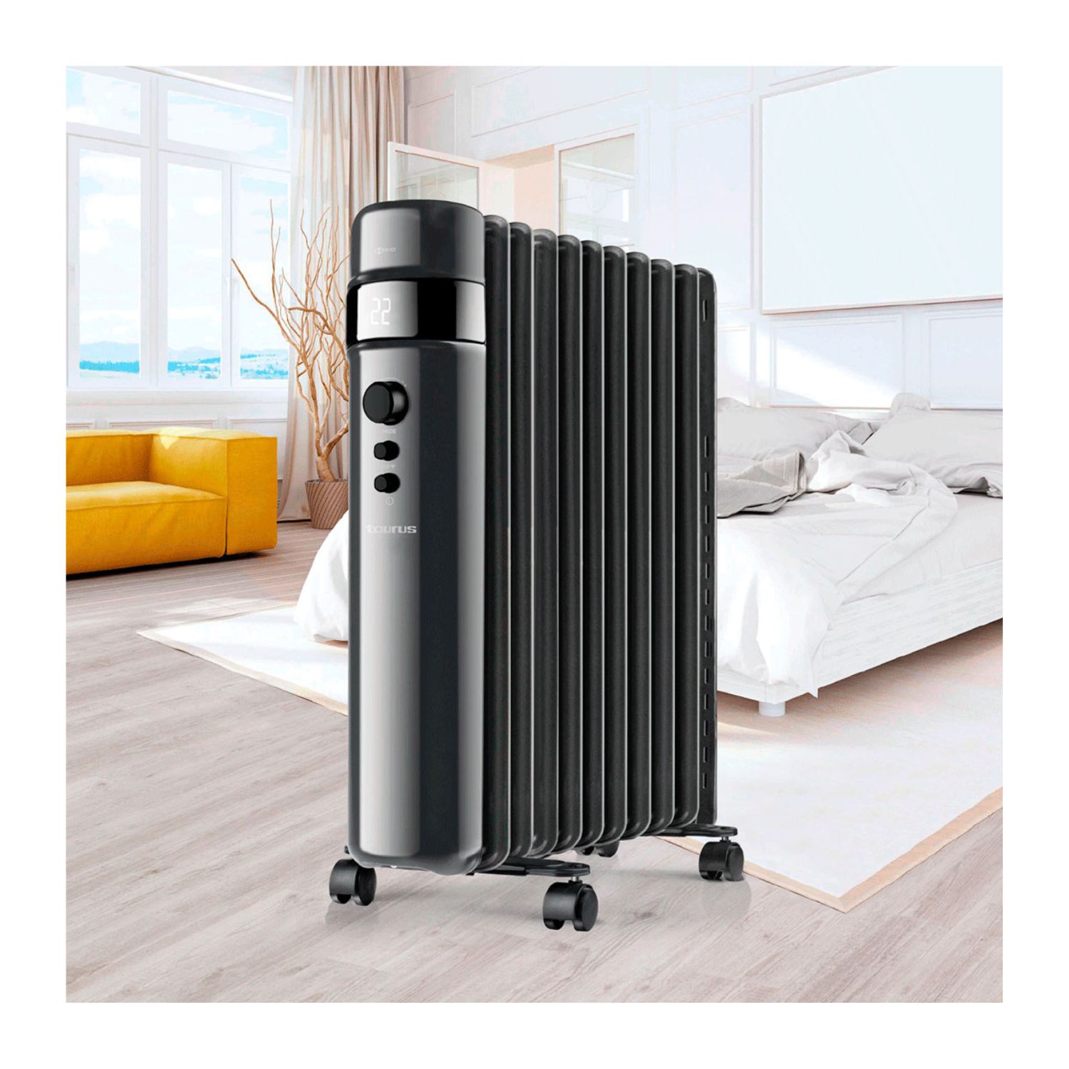 TERMO RADIADOR DE ACEITE AGADIR 2500 CONNECT TAURUS - 3
