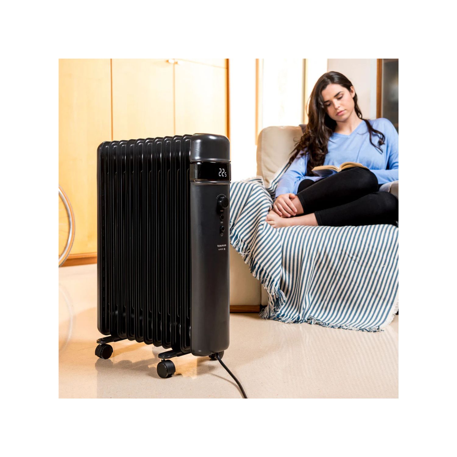TERMO RADIADOR DE ACEITE AGADIR 2500 CONNECT TAURUS - 5