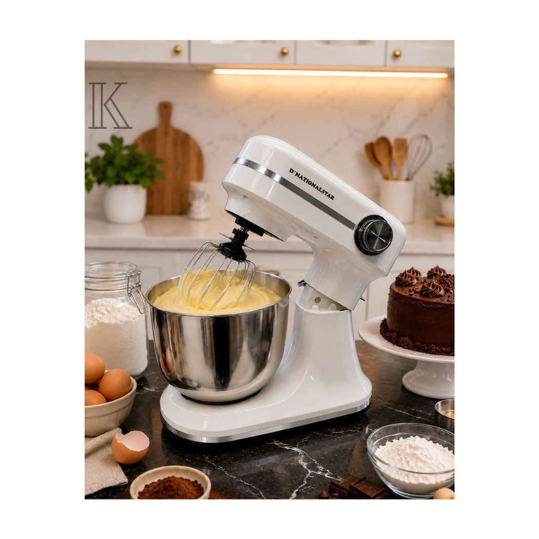 BATIDORA PLANETARIA DE 3000W D'NATIONALSTAR BLANCA - 2