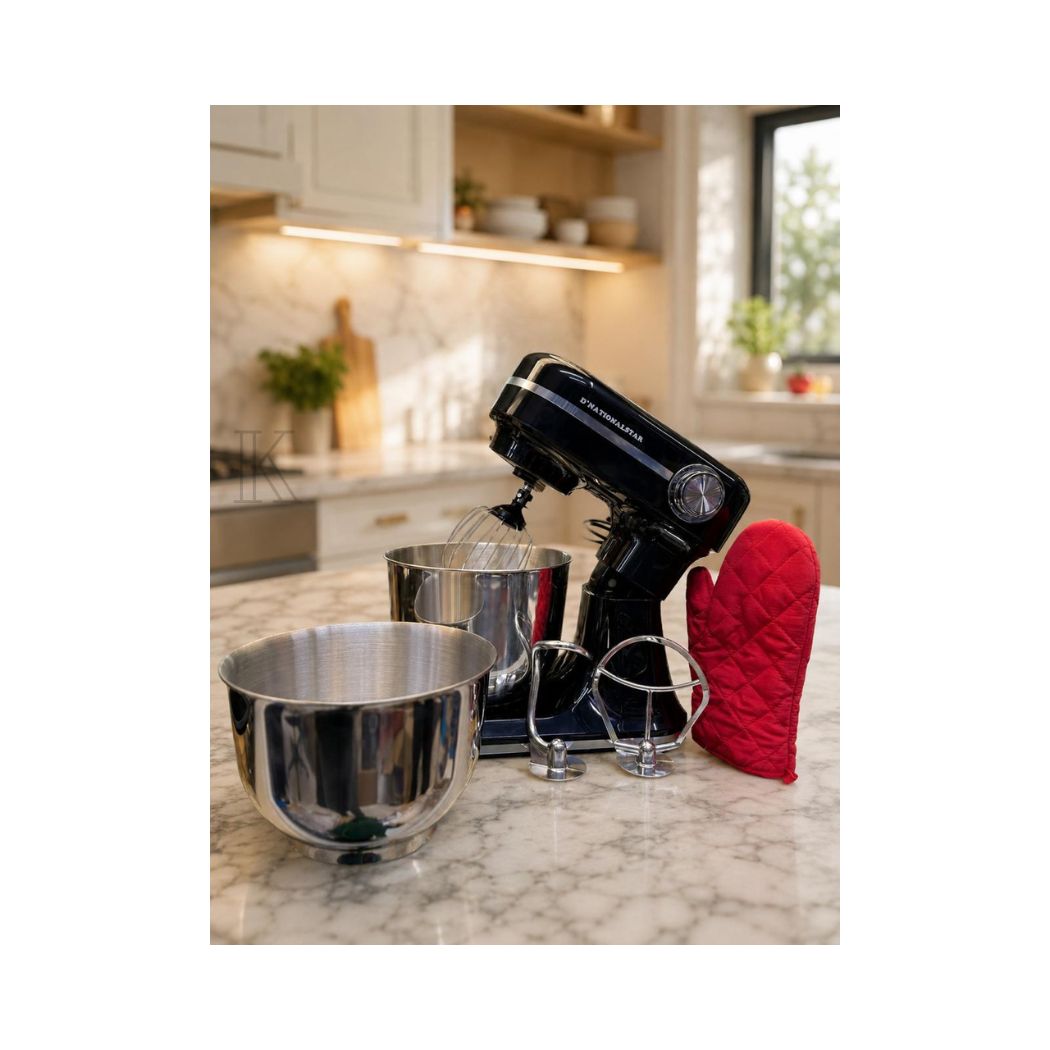 BATIDORA PLANETARIA DE 3000W D'NATIONALSTAR NEGRA - 3