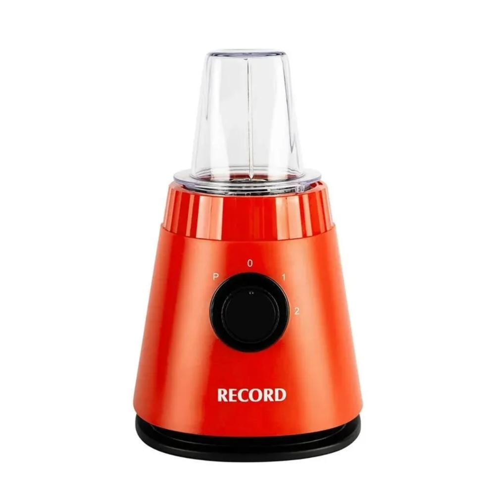 LICUADORA RECORD 2 VOLCIDADES ROJO 600W REC-BL822RO - 1