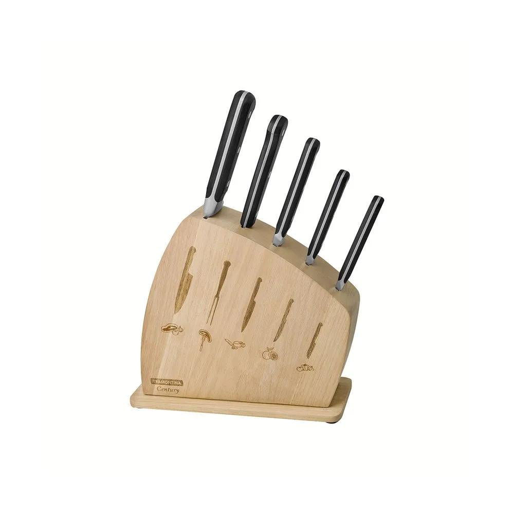 JUEGO DE CUCHILLOS X6 PZAS CENTURY - TRAMONTINA 10390093 - 1