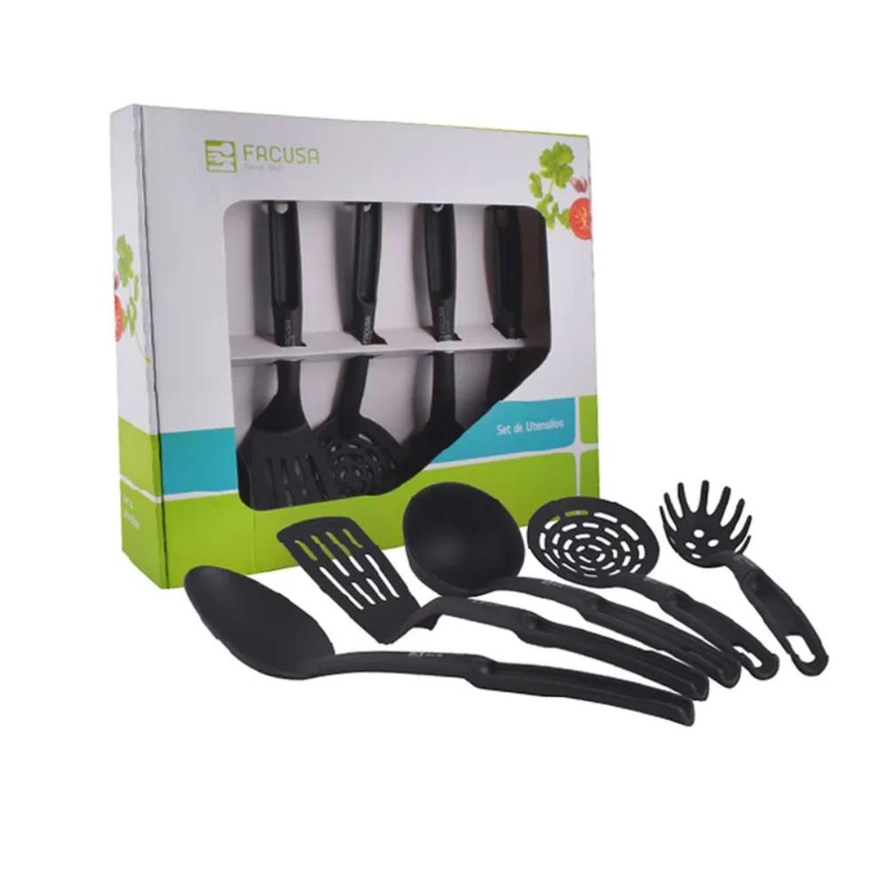 SET DE UTENSILIOS X5 NYLON - 70294229 - 1