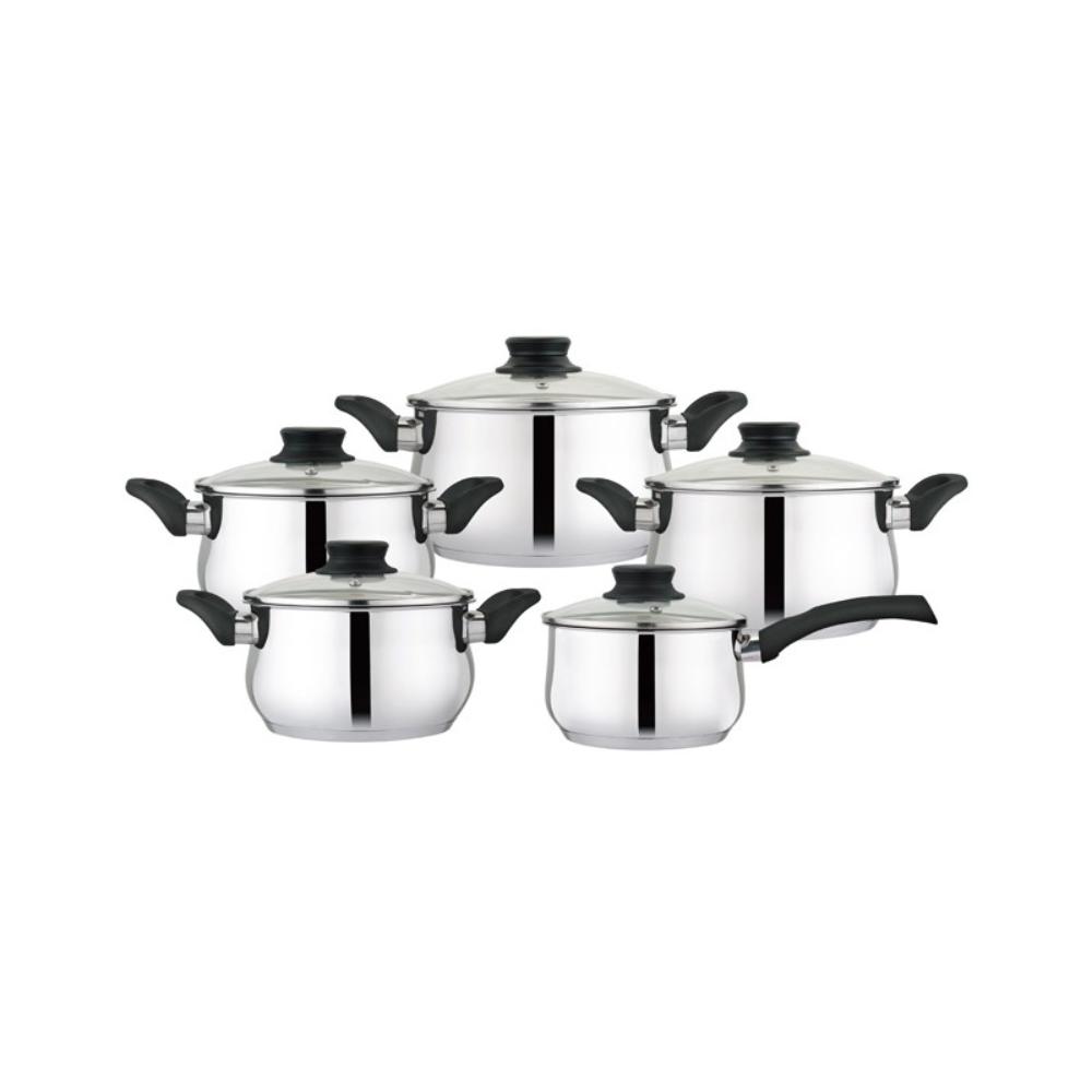 SET OLLAS VALENCIA TAPA DE ACERO - 10286441 - 1