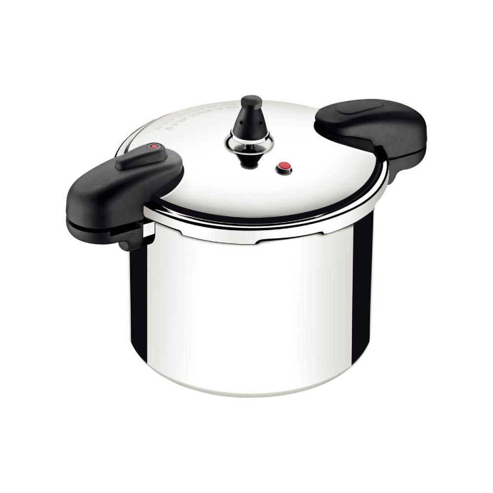 OLLA DE PRESIÓN TRAMONTINA VALÊNCIA EN ALUMINIO PULIDO 24 CM 10 L - 1