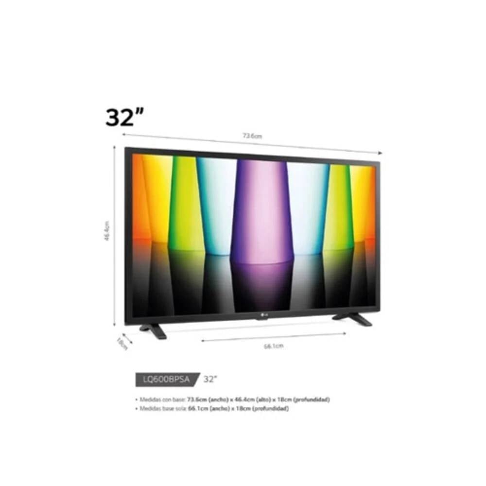 TELEVISOR LG 32' SMART TV AÑO 2025 WEBOS22 THINQ AI 32LQ600BPSA + MAGIC REMOTE - 2
